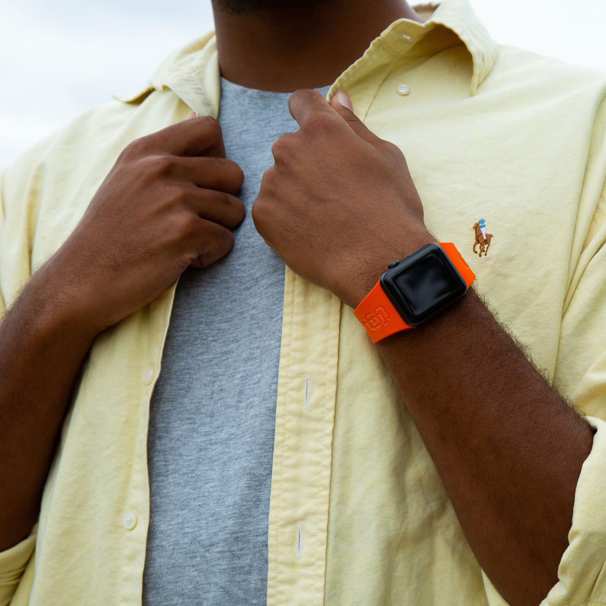 Game Time San Francisco Giants Engraved Apple Watch Band