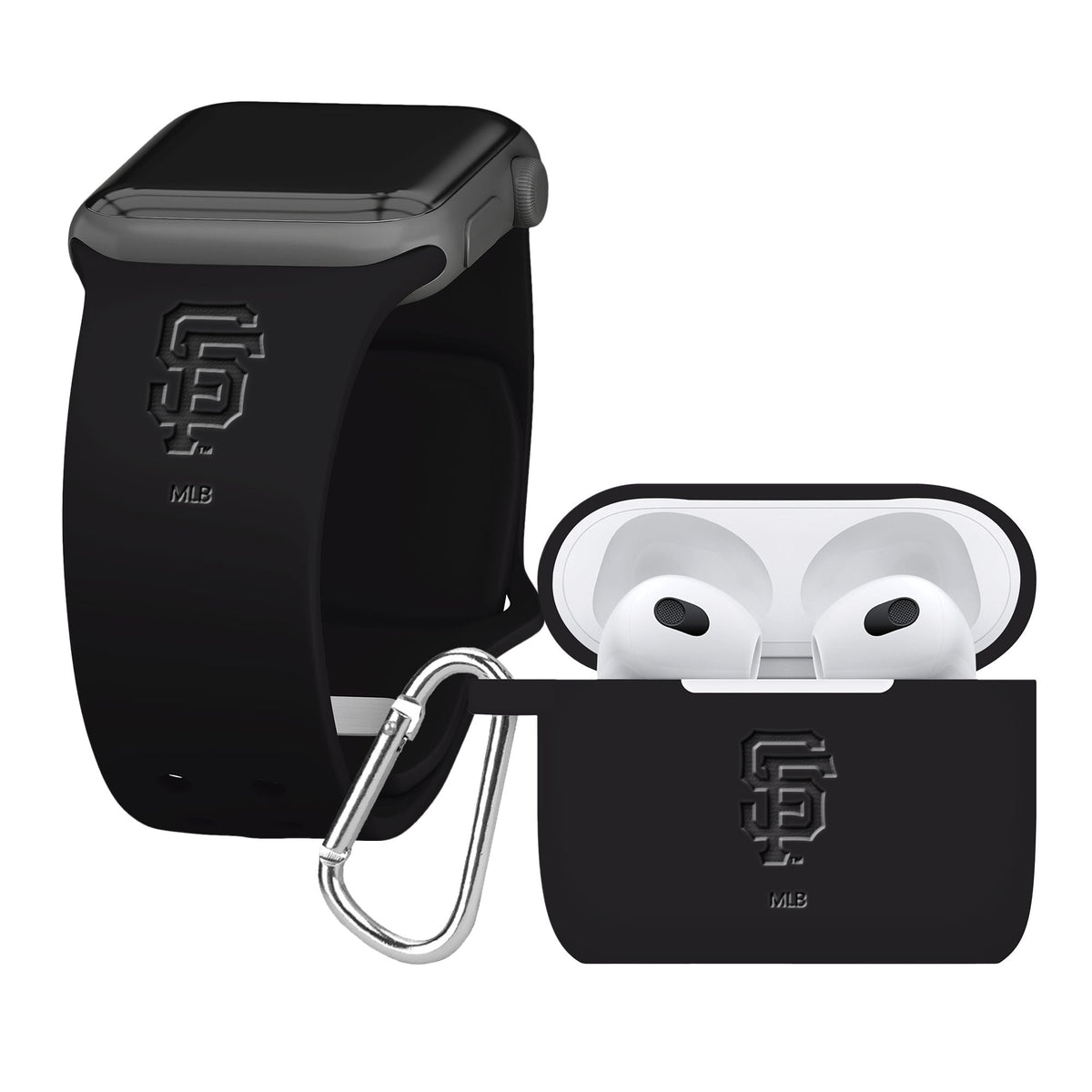 Game Time San Francisco Giants Engraved Apple Gen 3 Combo Package