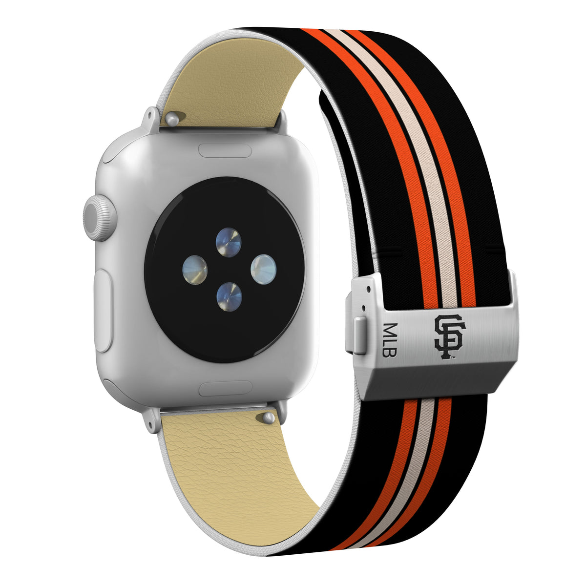 San Francisco Giants Full Print Watch Band With Engraved Buckle - Game Time