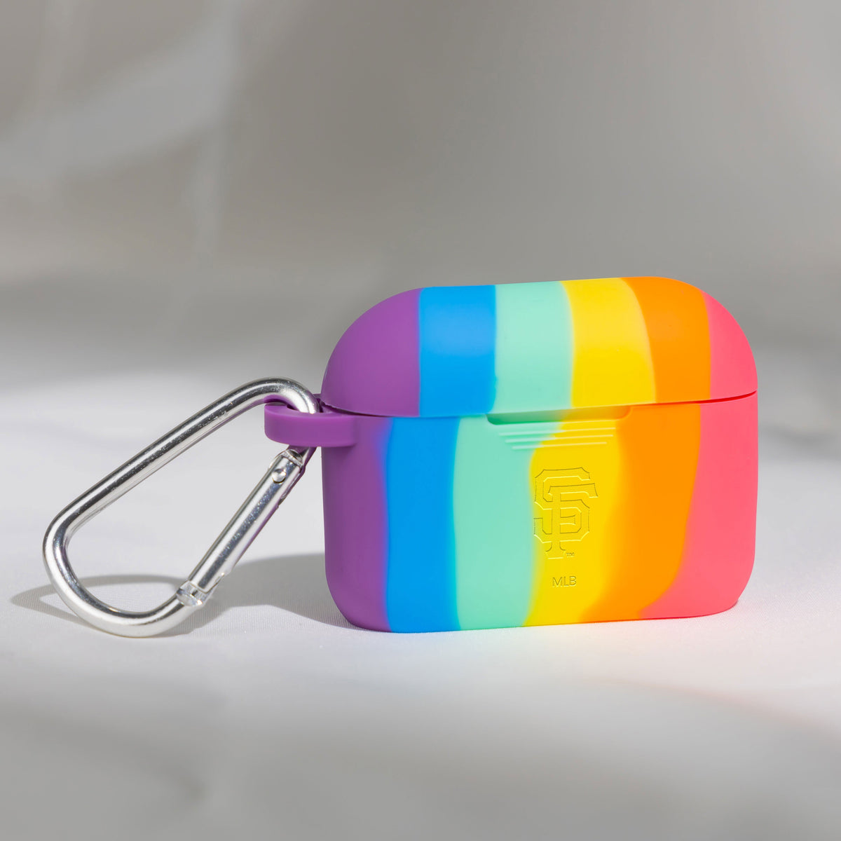 Game Time San Francisco Giants Engraved Silicone AirPods Pro Case Cover