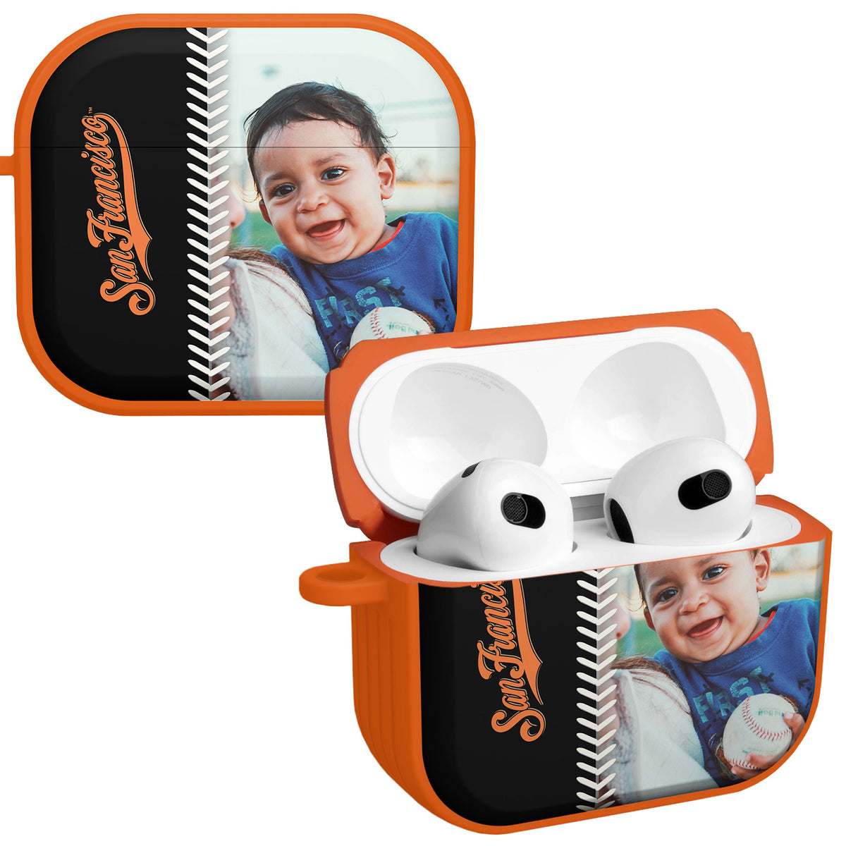 San Francisco Giants Custom Photo HDX Apple AirPods Gen 3 Case Cover