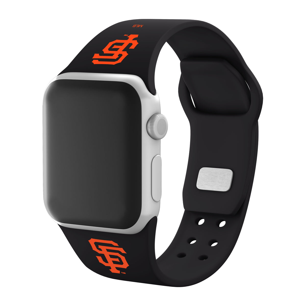San Francisco Giants Silicone Apple Watch Band - Game Time