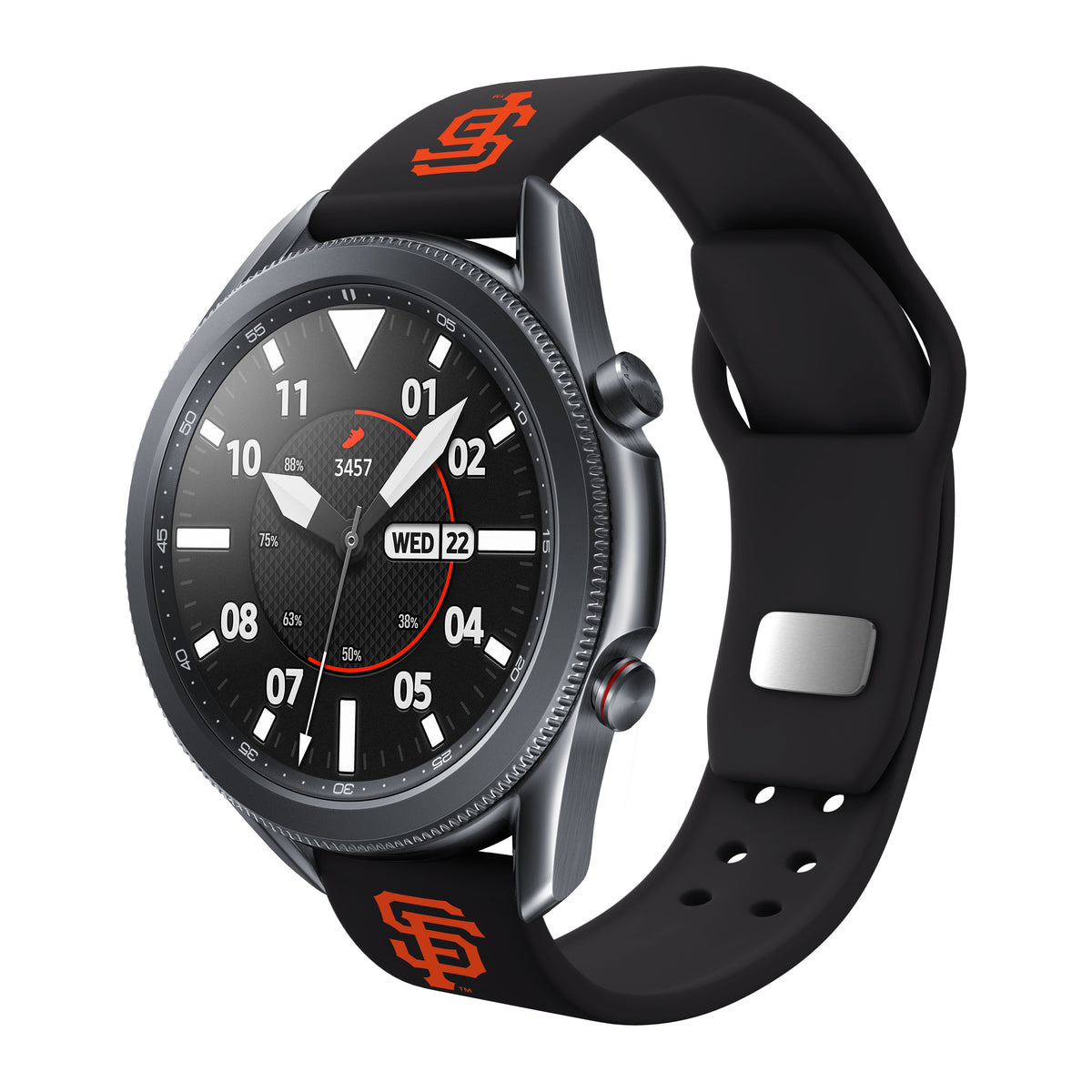 San Francisco Giants Quick Change Silicone Watch Band - Game Time