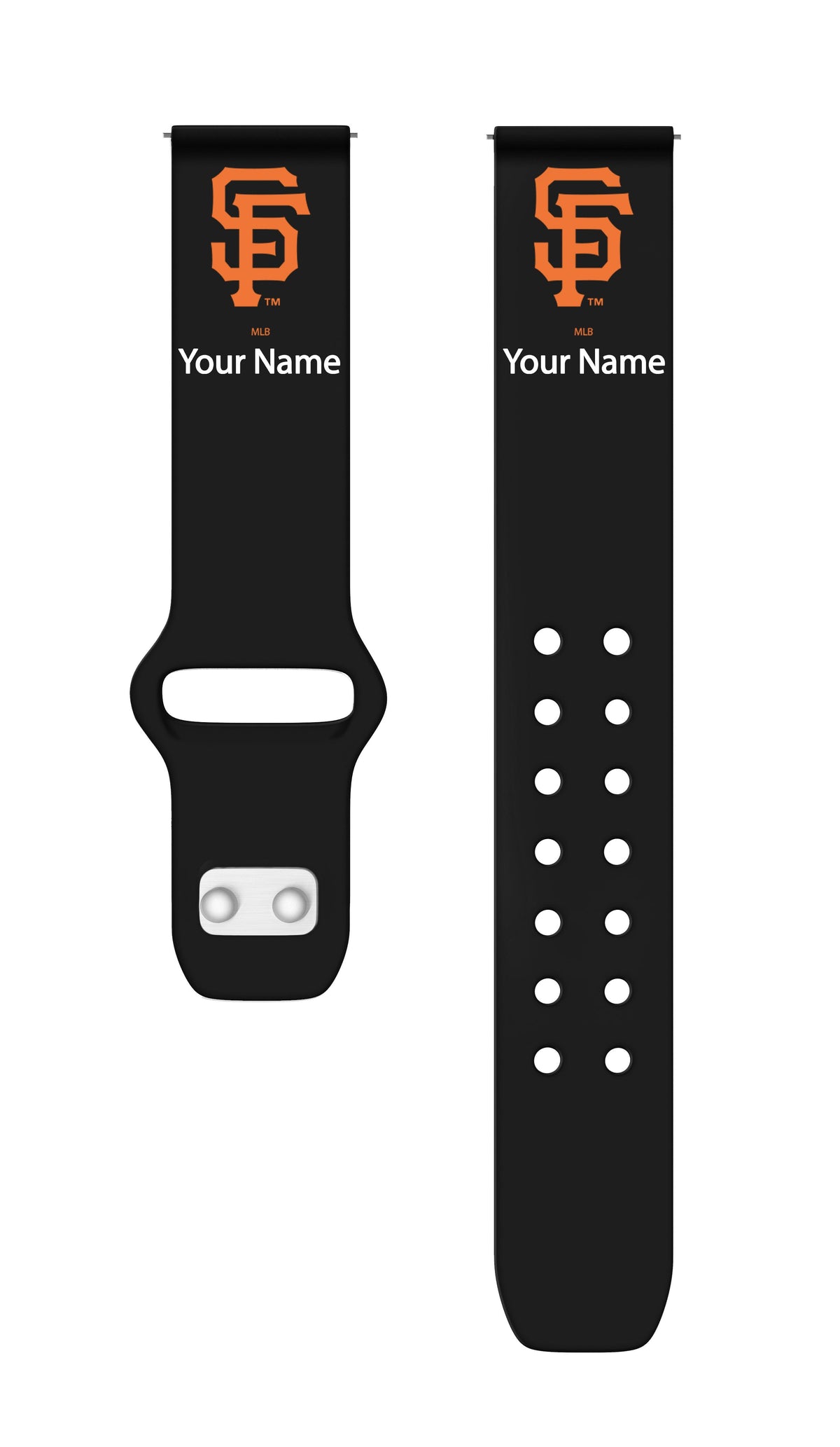 San Francisco Giants HD Custom Name Watch Band Compatible with Samsung Galaxy Watch and more