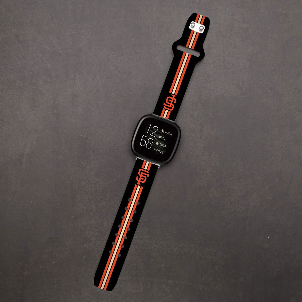 San Francisco Giants HD Fitbit Versa 3 and Sense Watch Band