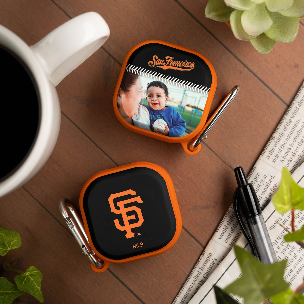 San Francisco Giants Custom Photo HDX Samsung Galaxy Buds Pro Case Cover