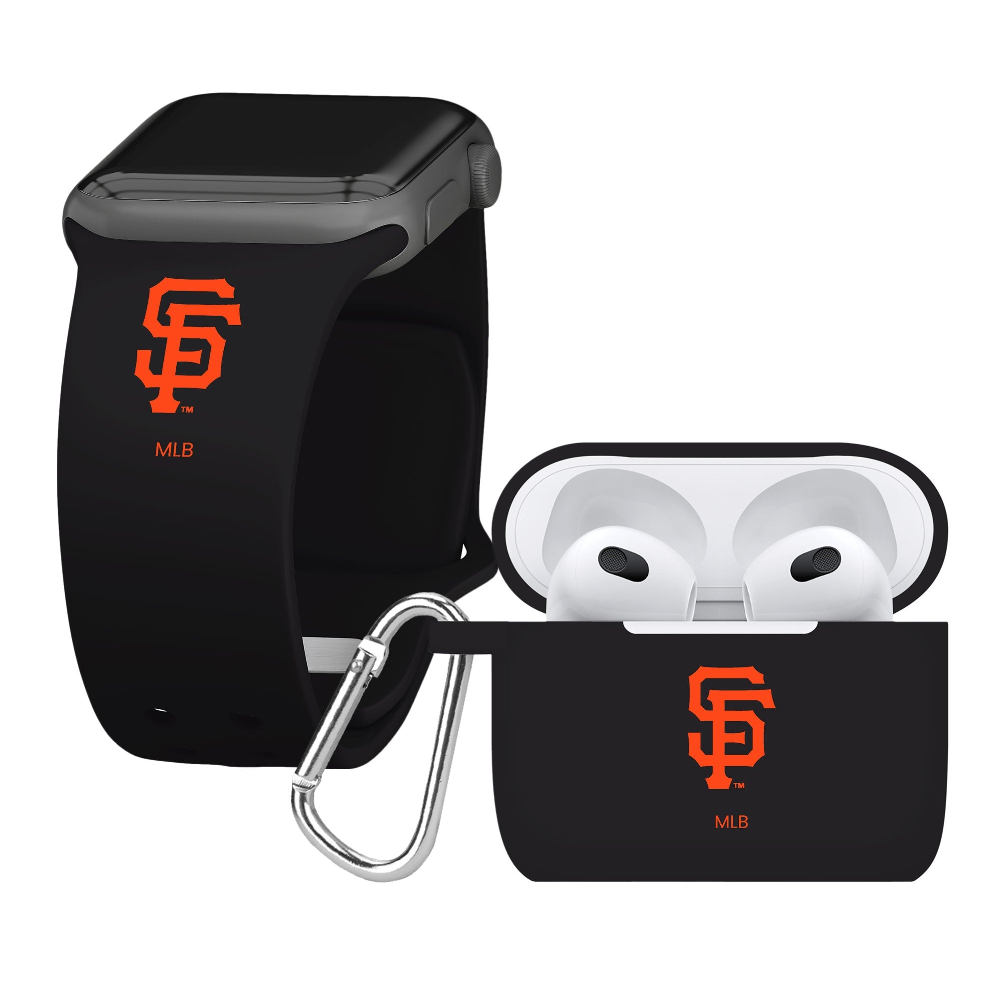 San Francisco Giants Silicone Gen 3 Apple Combo Package