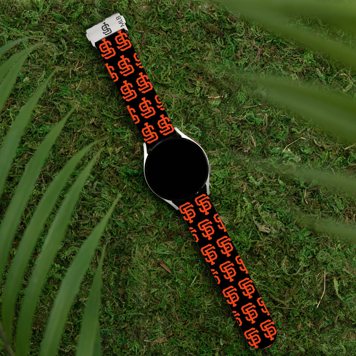 Game Time San Francisco Giants Signature Series Quick Change Watch Band With Engraved Buckle