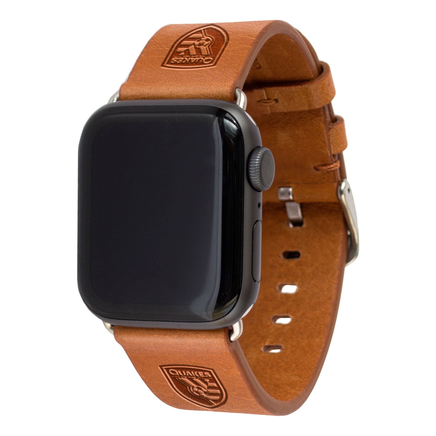 San Jose Earthquakes Leather Apple Watch Band - AffinityBands