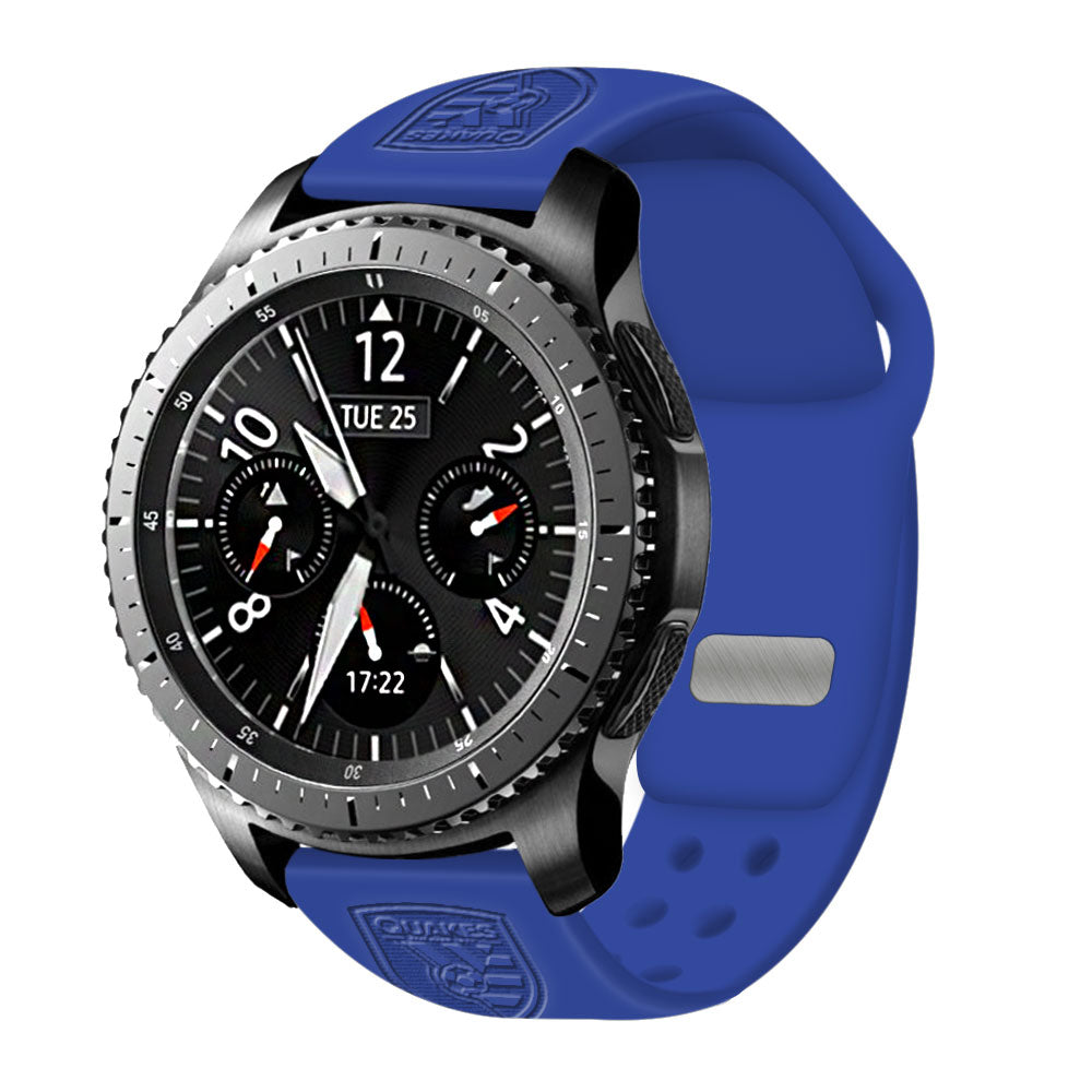 San Jose Earthquakes Quick Change Silicone Watchband - AffinityBands