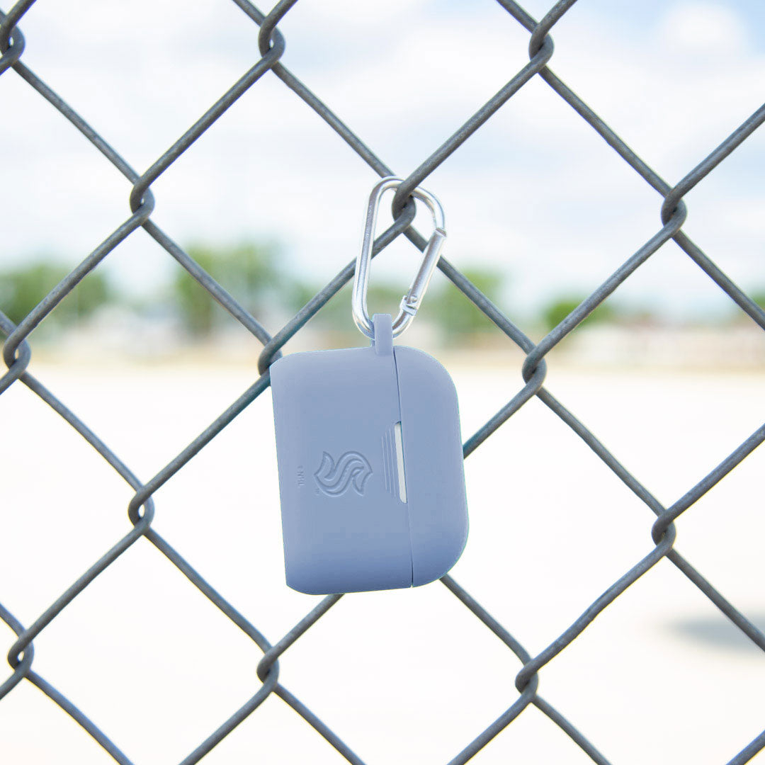 Game Time Seattle Kraken Engraved Silicone AirPods Pro Case Cover