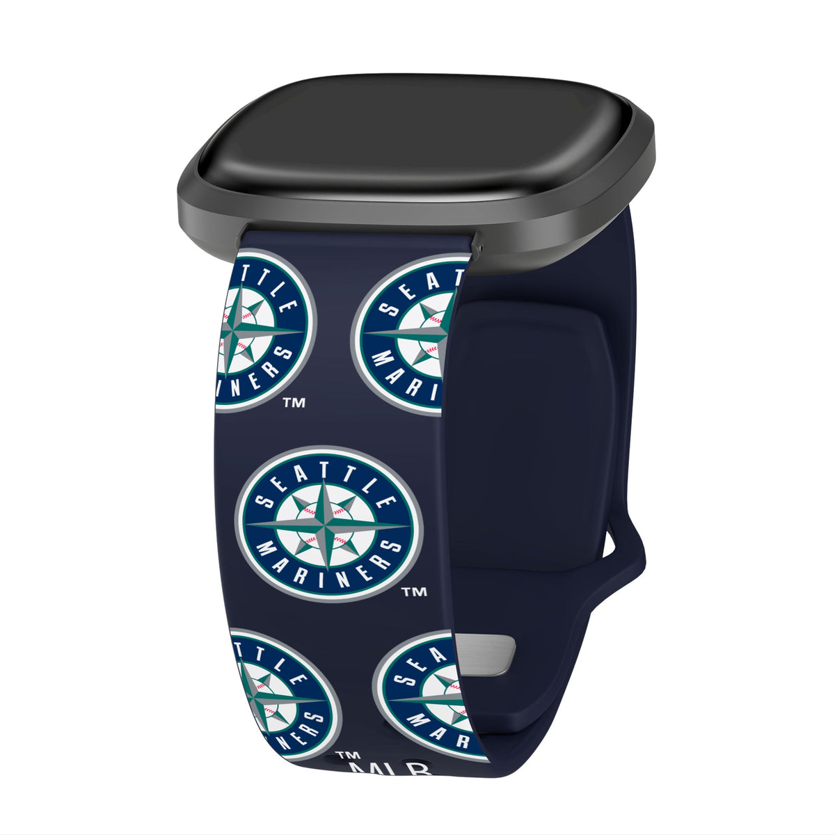 Seattle Mariners HD Fitbit Versa 3 and Sense Watch Band