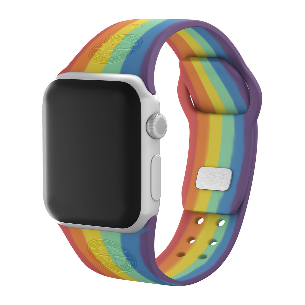 Game Time Seattle Mariners Engraved Silicone Apple Watch Band