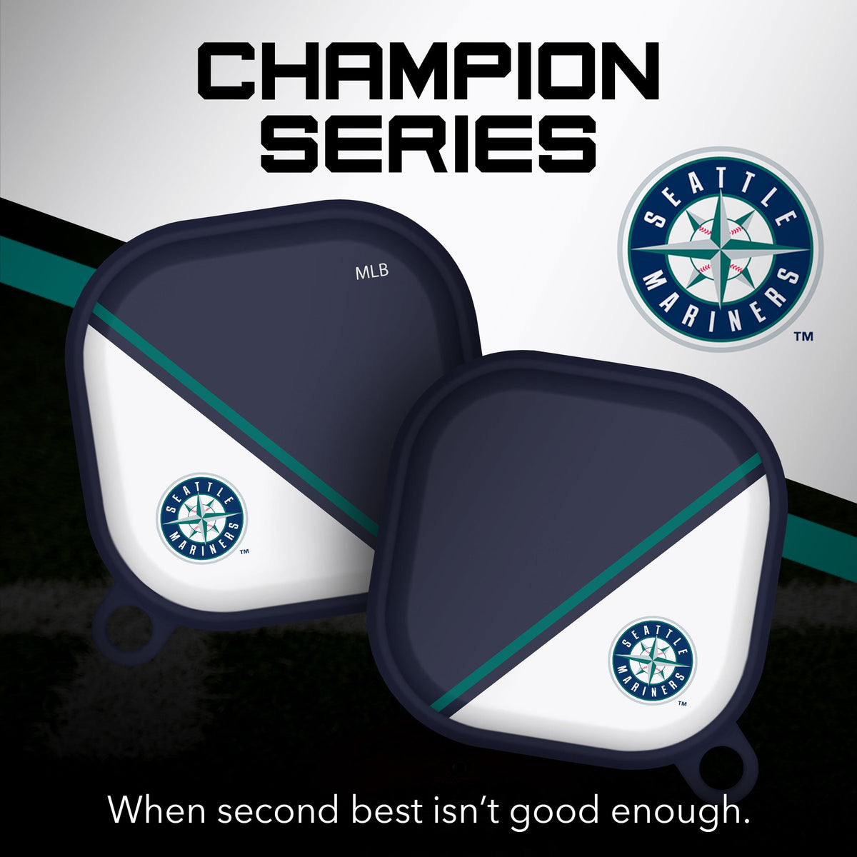 Seattle Mariners HDX Champion Series Samsung Galaxy Buds Pro Case Cover