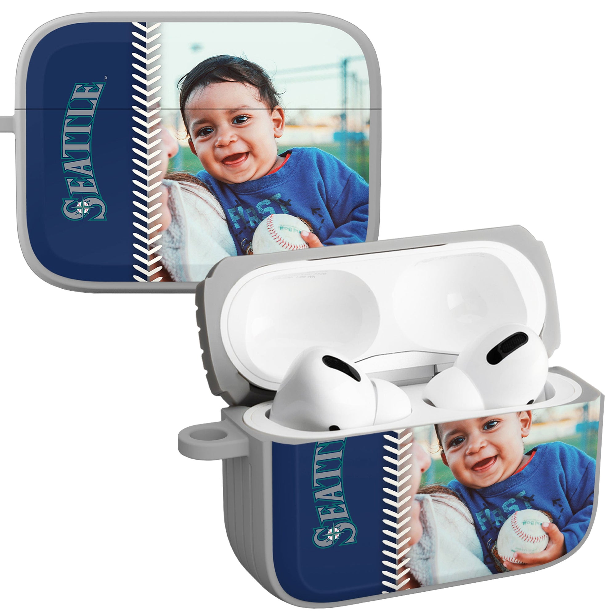 Seattle Mariners Custom Photo HDX Apple AirPods Pro Case Cover