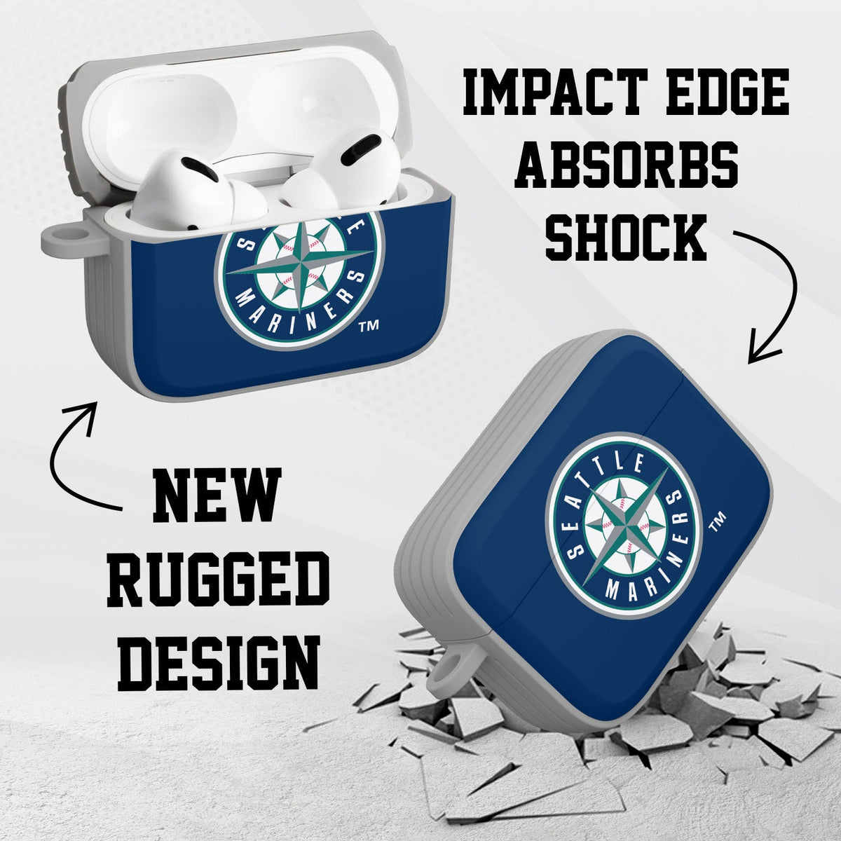 Seattle Mariners HDX Apple AirPods Pro Cover