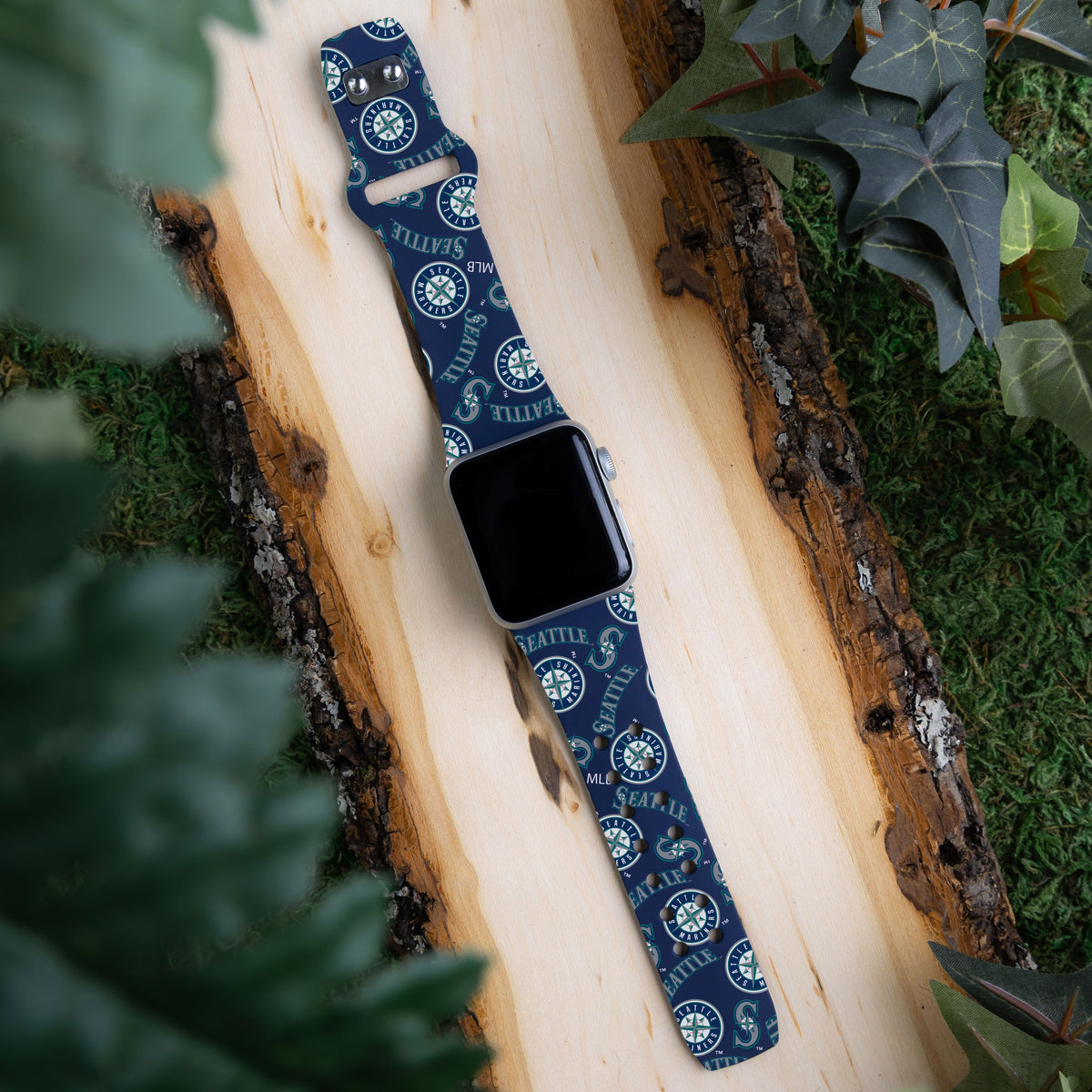 Seattle Mariners HD Apple Watch Band