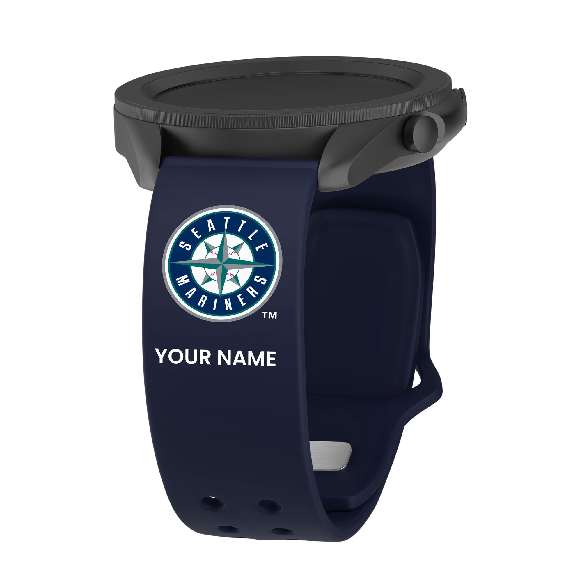 Seattle Mariners HD Custom Name Watch Band Compatible with Samsung Galaxy Watch and more