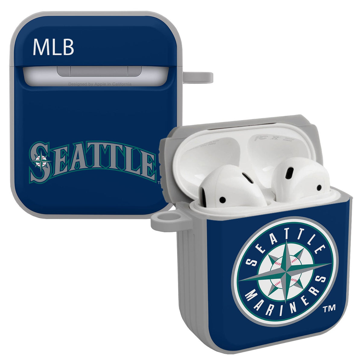 Seattle Mariners HDX Apple AirPods Gen 1 &amp; 2 Case Cover