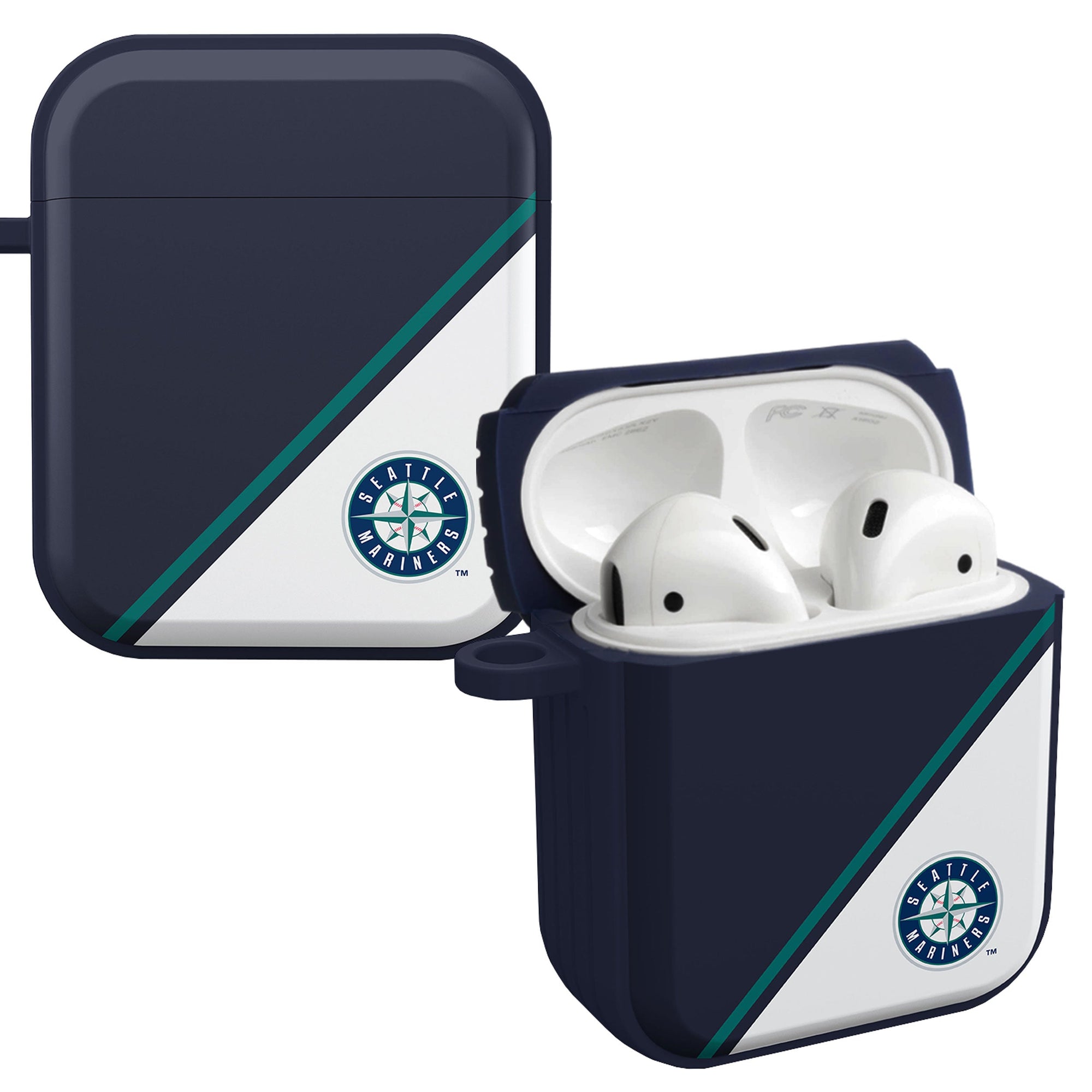Seattle Mariners HDX Champion Series Apple AirPods Gen 1 & 2 Case Cover
