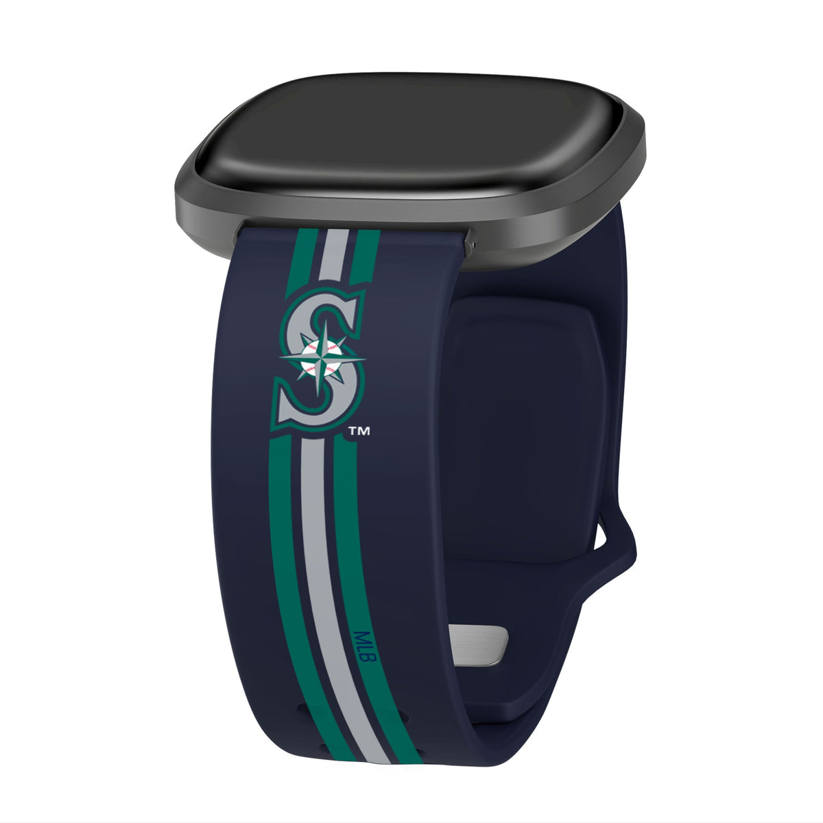 Seattle Mariners HD Fitbit Versa 3 and Sense Watch Band