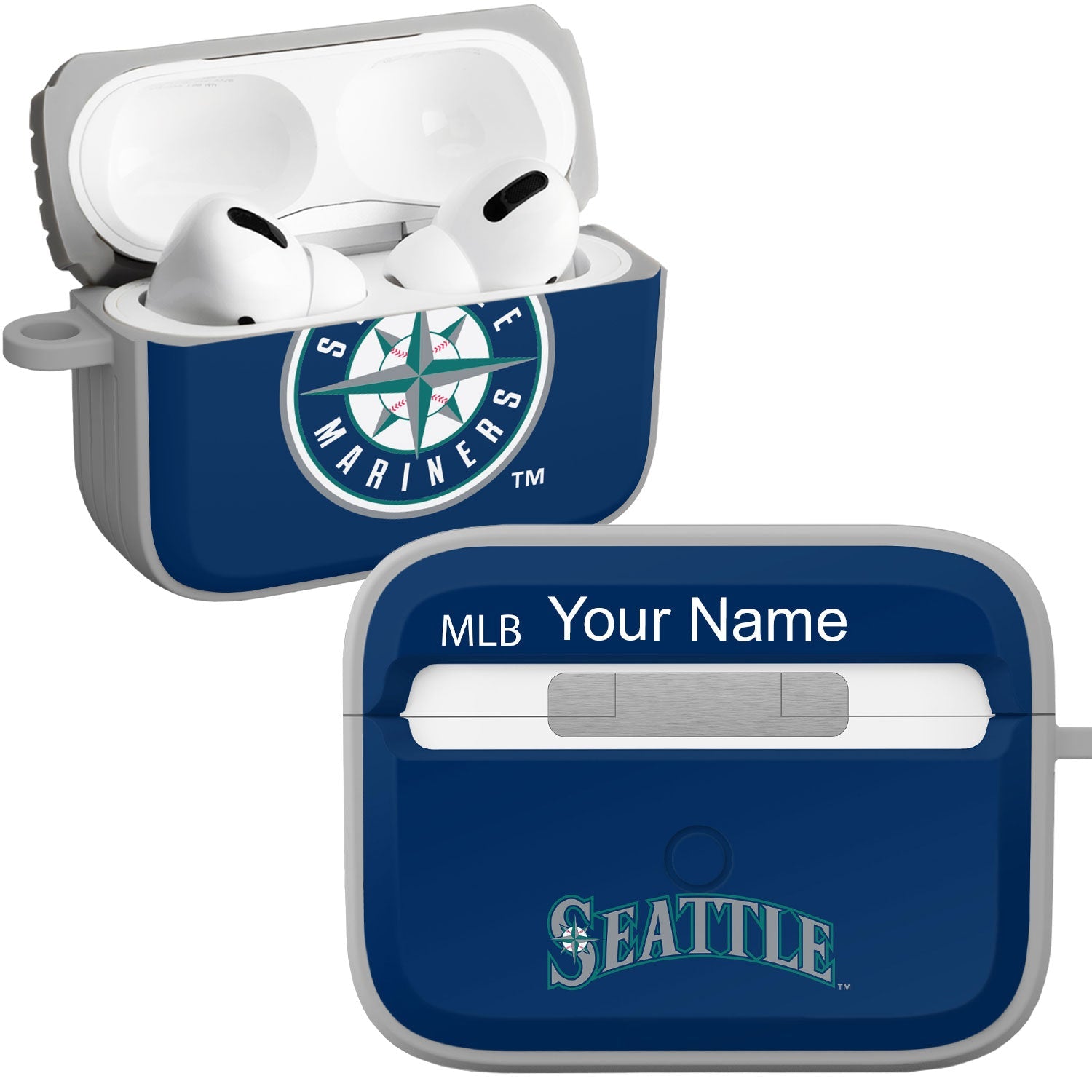 Seattle Mariners Custom HDX Apple AirPods Pro Cover (Classic)