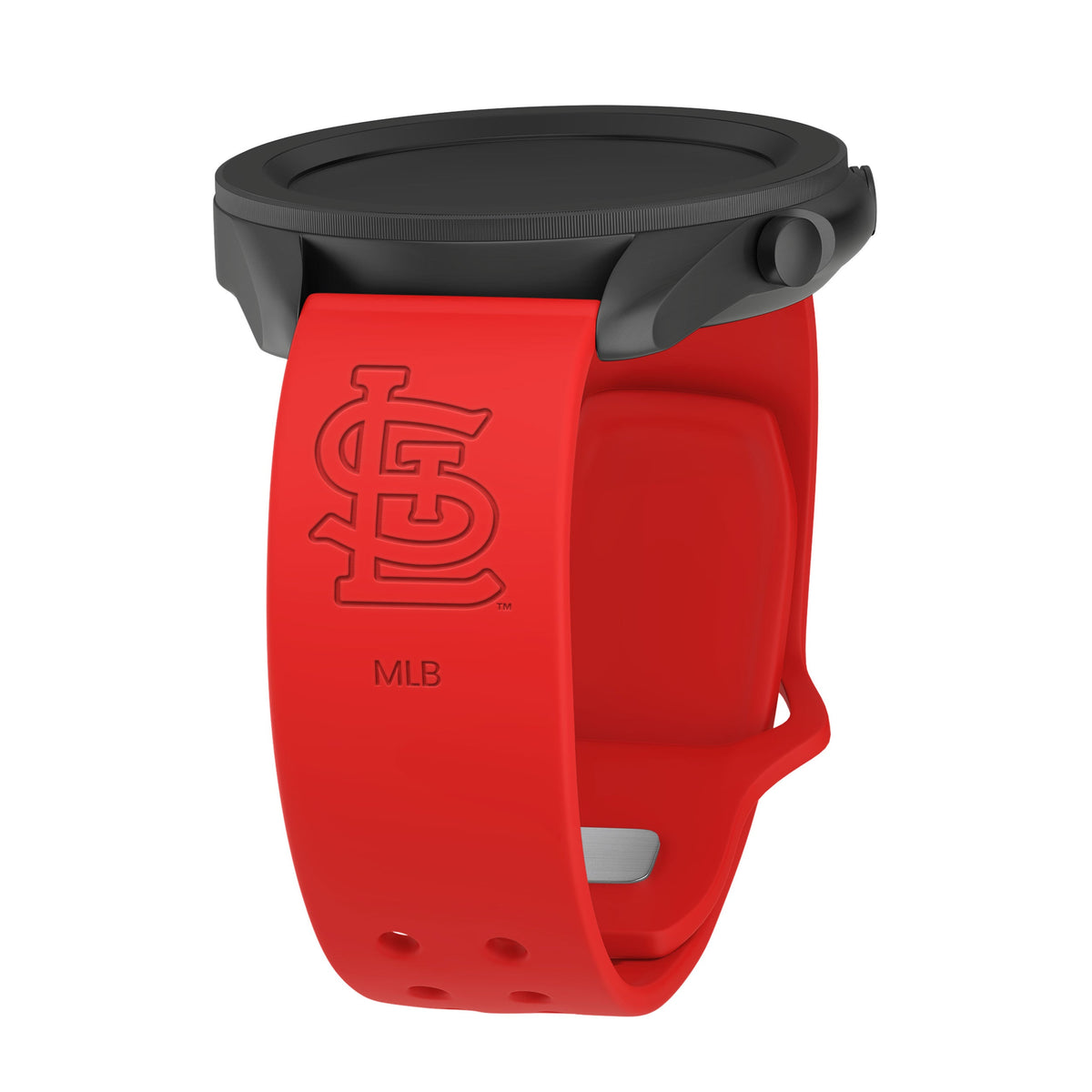 Game Time St. Louis Cardinals Engraved Silicone Watch Band