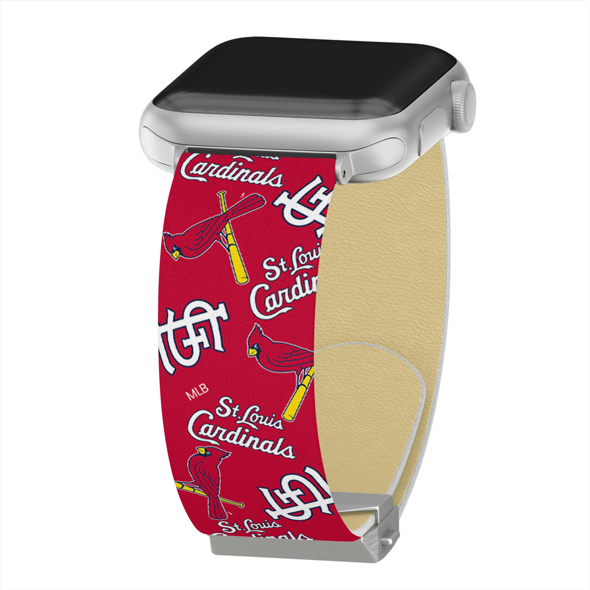 Game Time St. Louis Cardinals Signature Series Apple Watch Band With Engraved Buckle