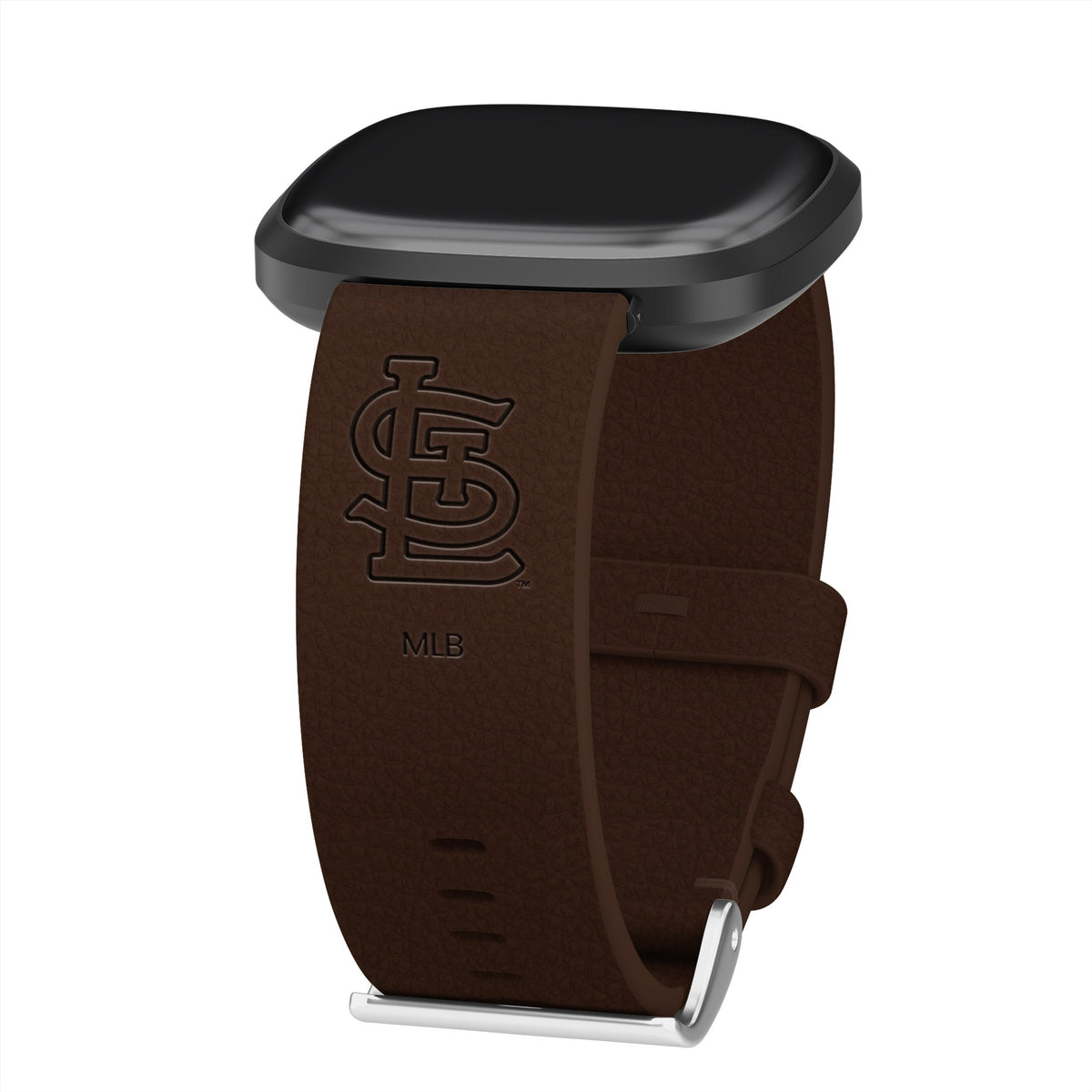 Game Time St. Louis Cardinals Leather Fitbit Watch Band
