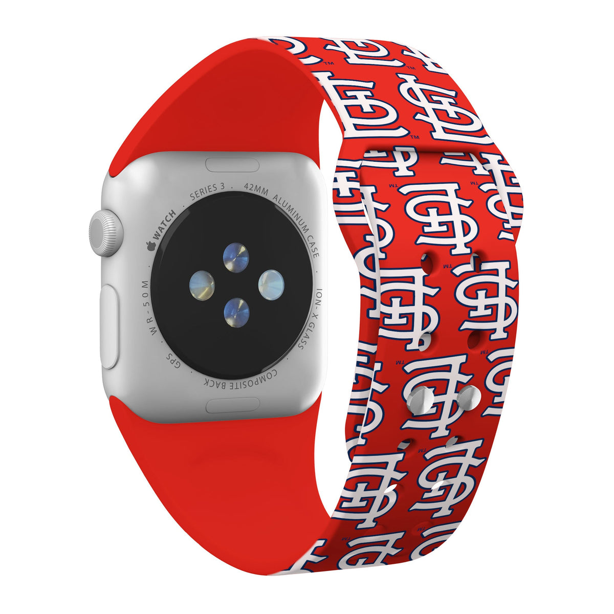 St. Louis Cardinals HD Apple Watch Band