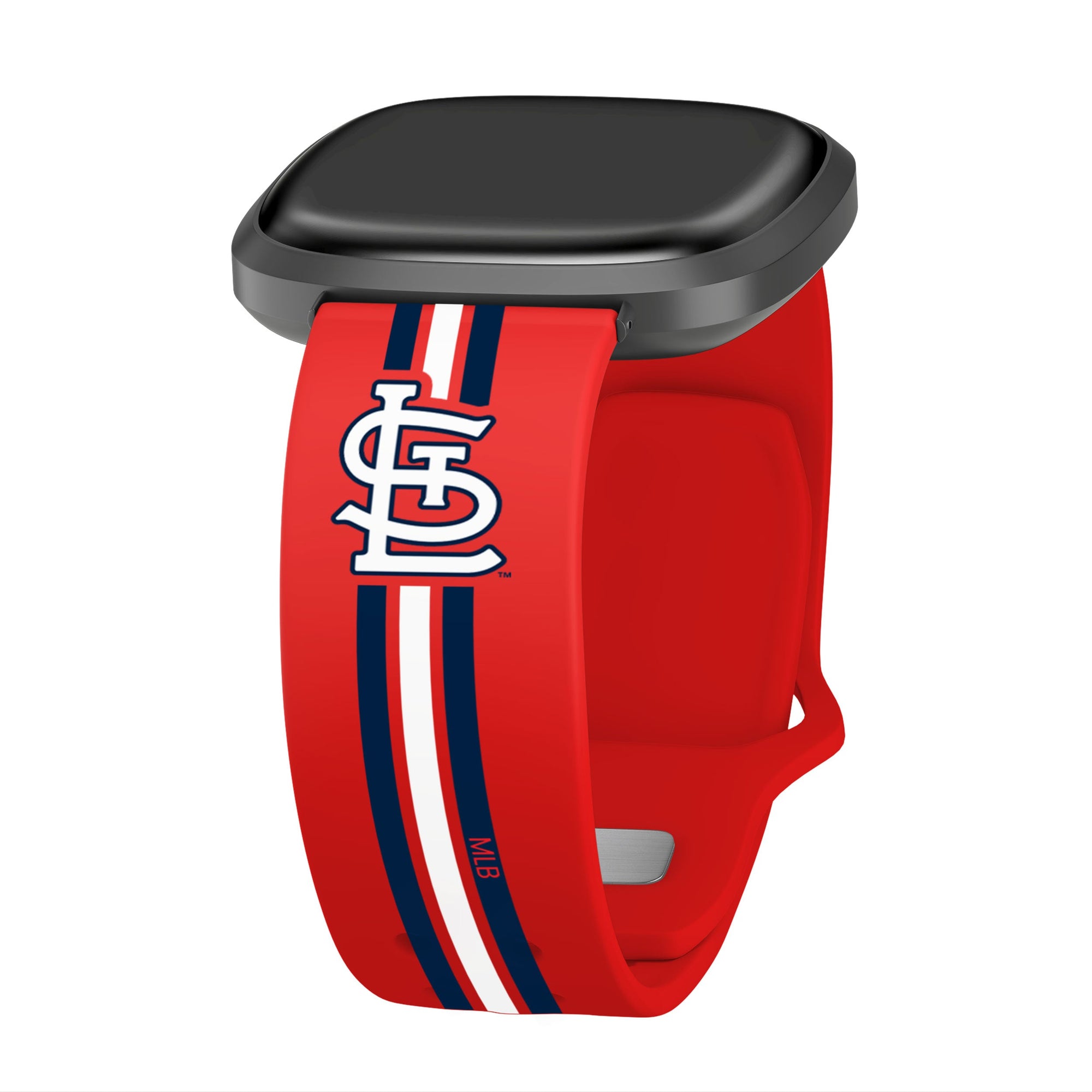 St Louis Cardinals HD Fitbit Versa 3 and Sense Watch Band