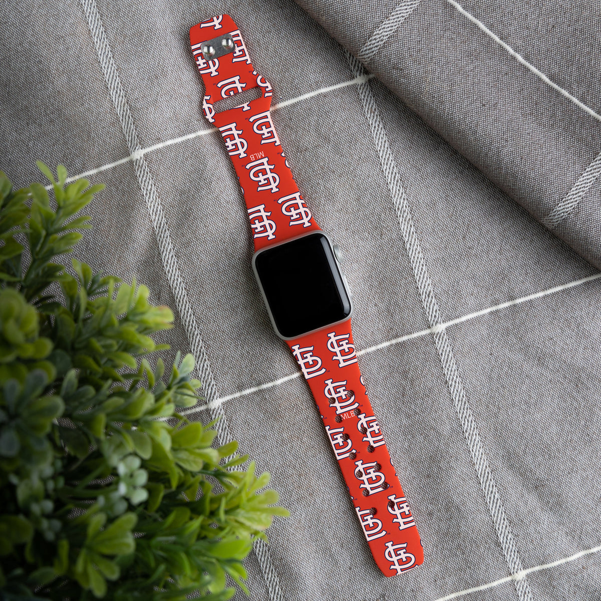 St. Louis Cardinals HD Apple Watch Band