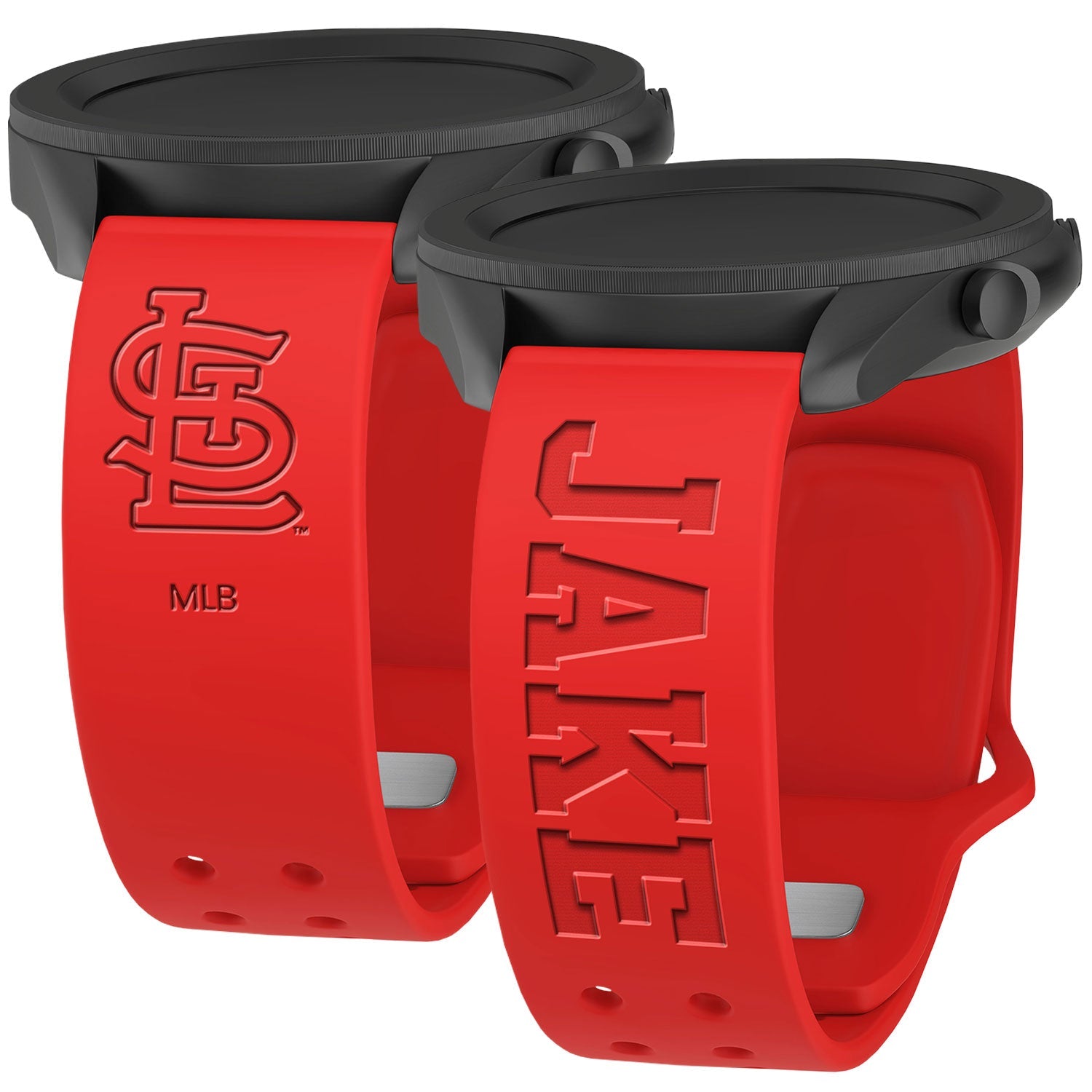 St Louis Cardinals Custom Engraved Samsung Galaxy Watch Band