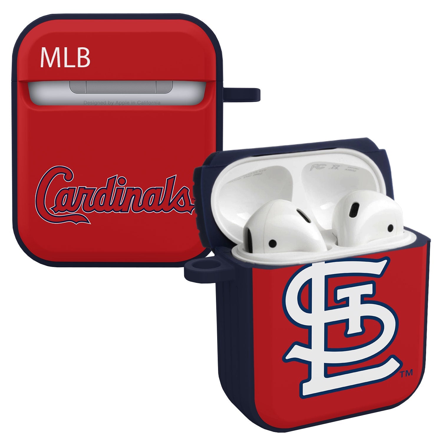 St Louis Cardinals HDX Apple AirPods Gen 1 & 2 Case Cover