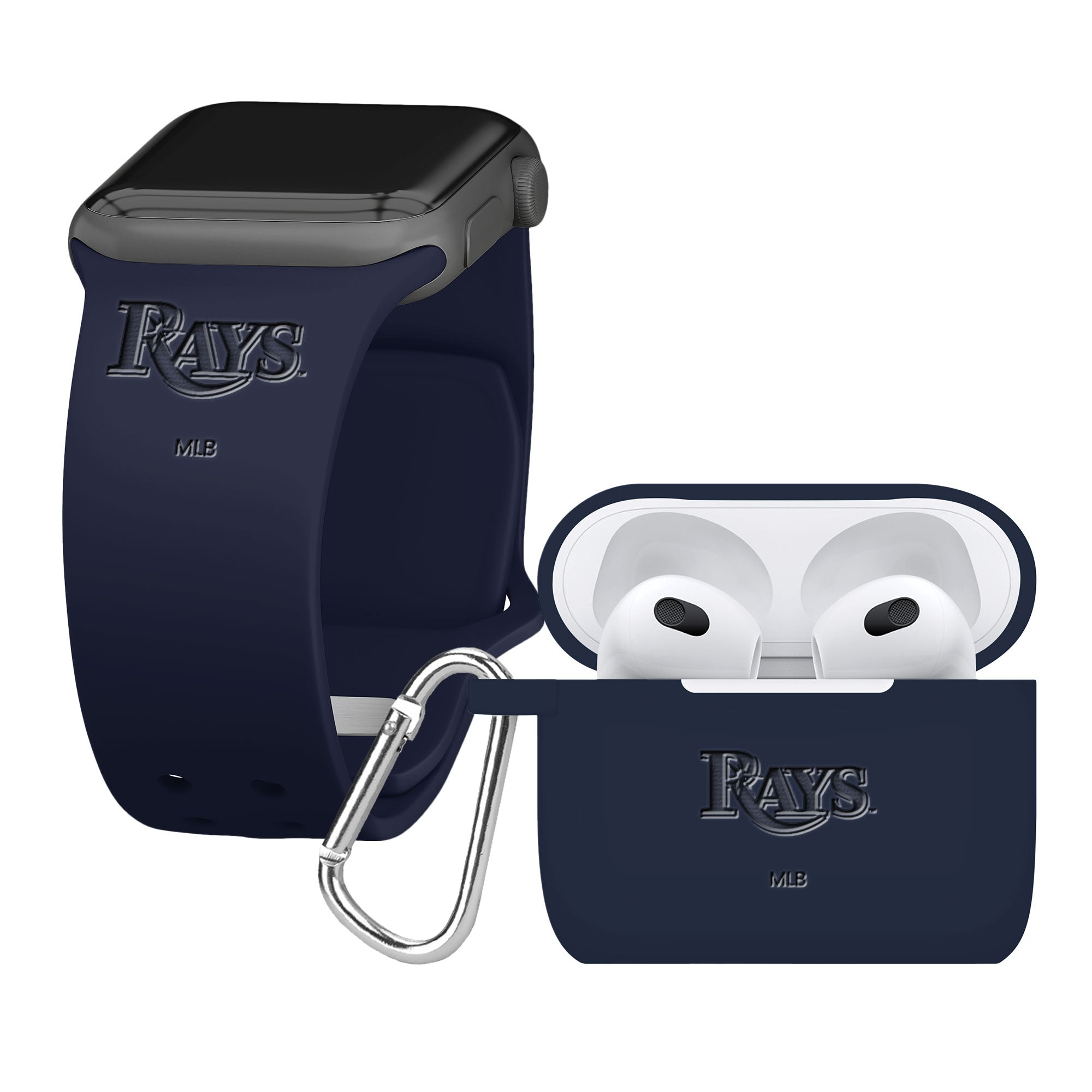 Game Time Tampa Bay Rays Engraved Apple Gen 3 Combo Package