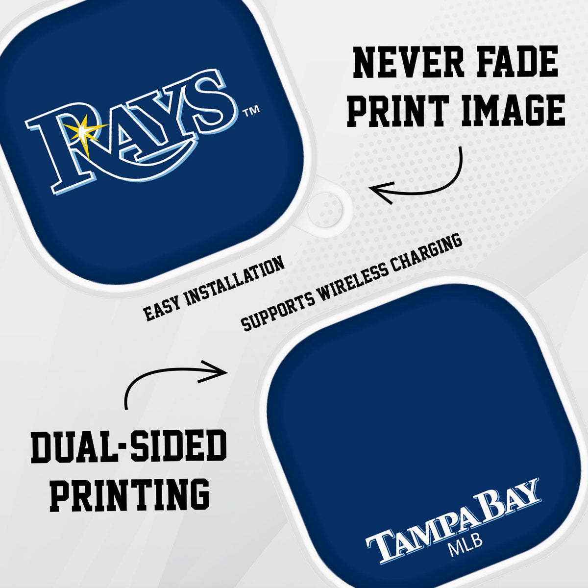 Tampa Bay Rays HDX Samsung Galaxy Buds Pro Case Cover