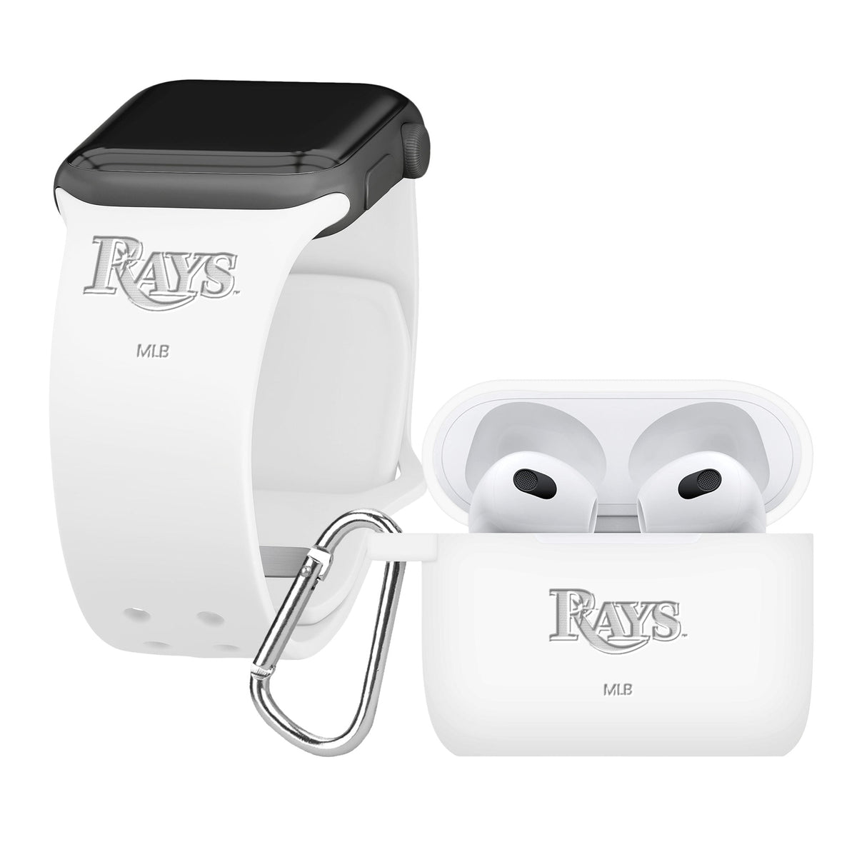 Game Time Tampa Bay Rays Engraved Apple Gen 3 Combo Package
