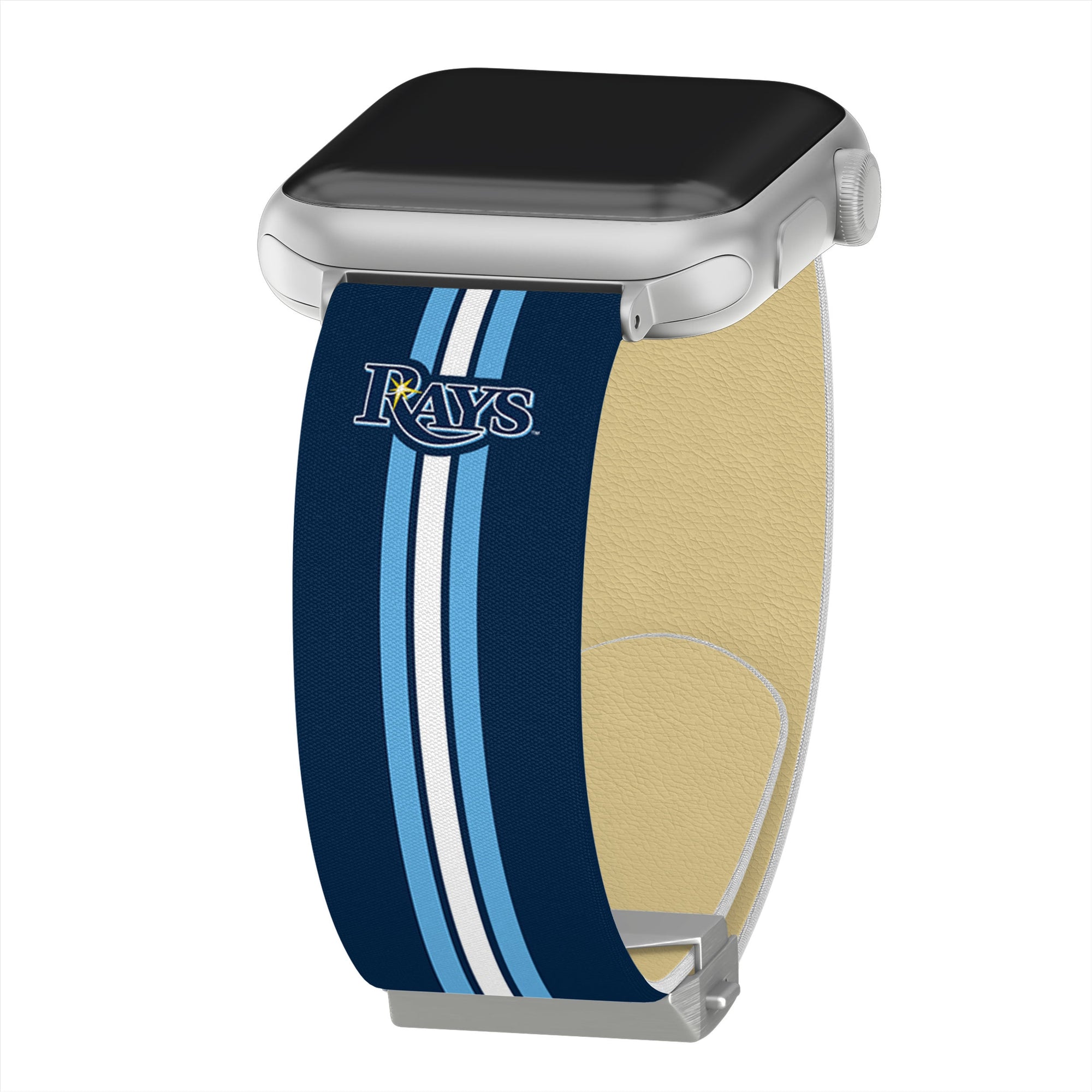 Game Time Tampa Bay Rays Signature Series Apple Watch Band With Engraved Buckle