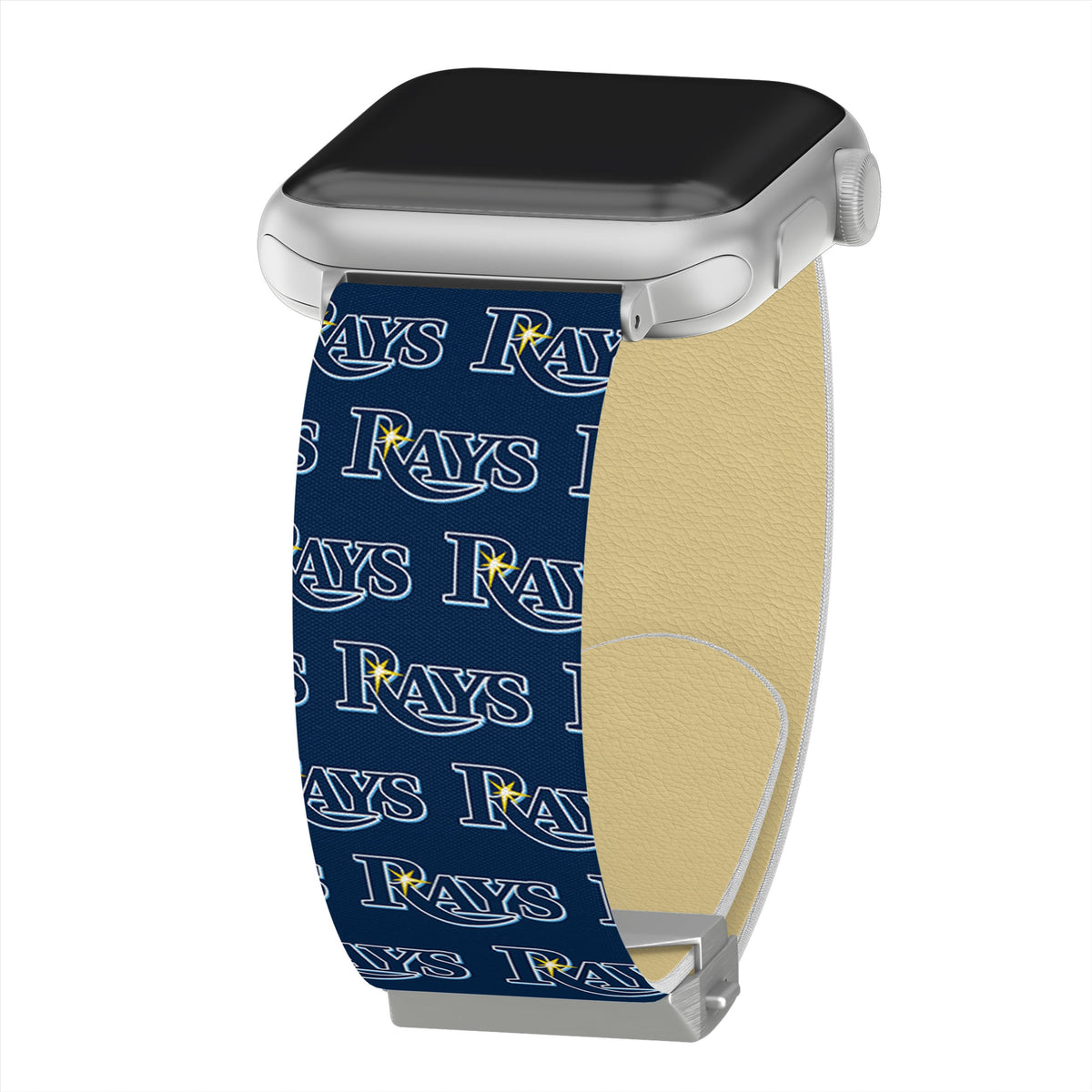Game Time Tampa Bay Rays Signature Series Apple Watch Band With Engraved Buckle