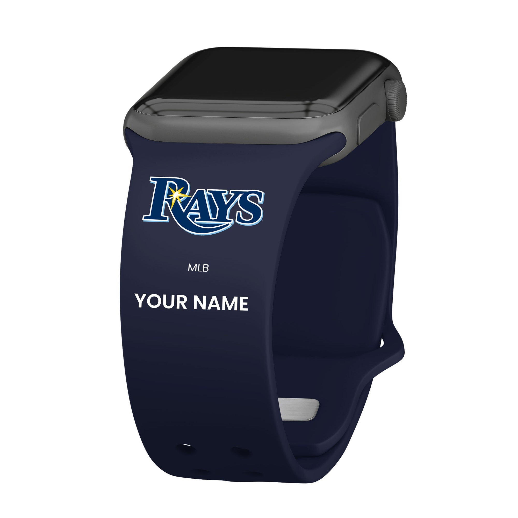 Tampa Bay Rays HD Custom Name Apple Watch Band