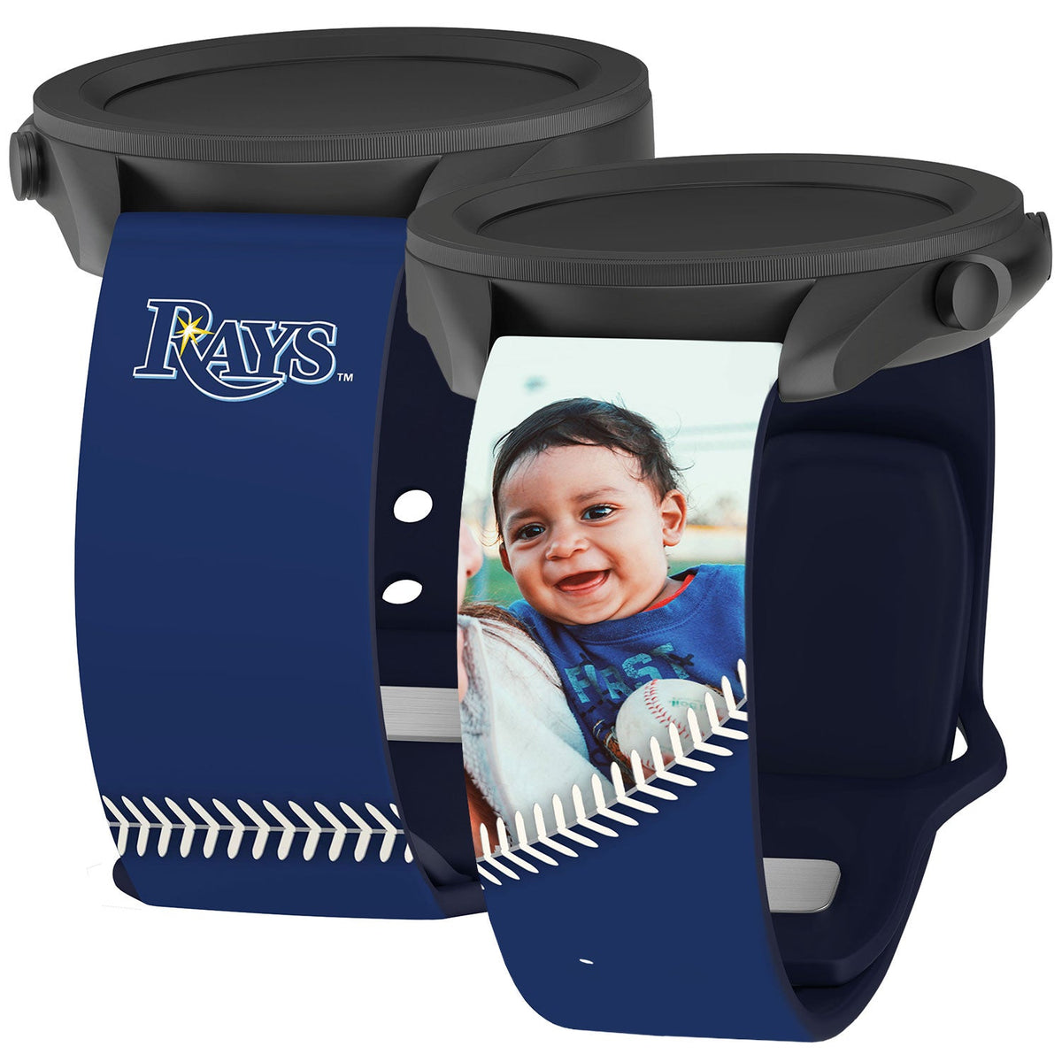 Tampa Bay Rays Custom Photo HD Samsung Galaxy Watch Band