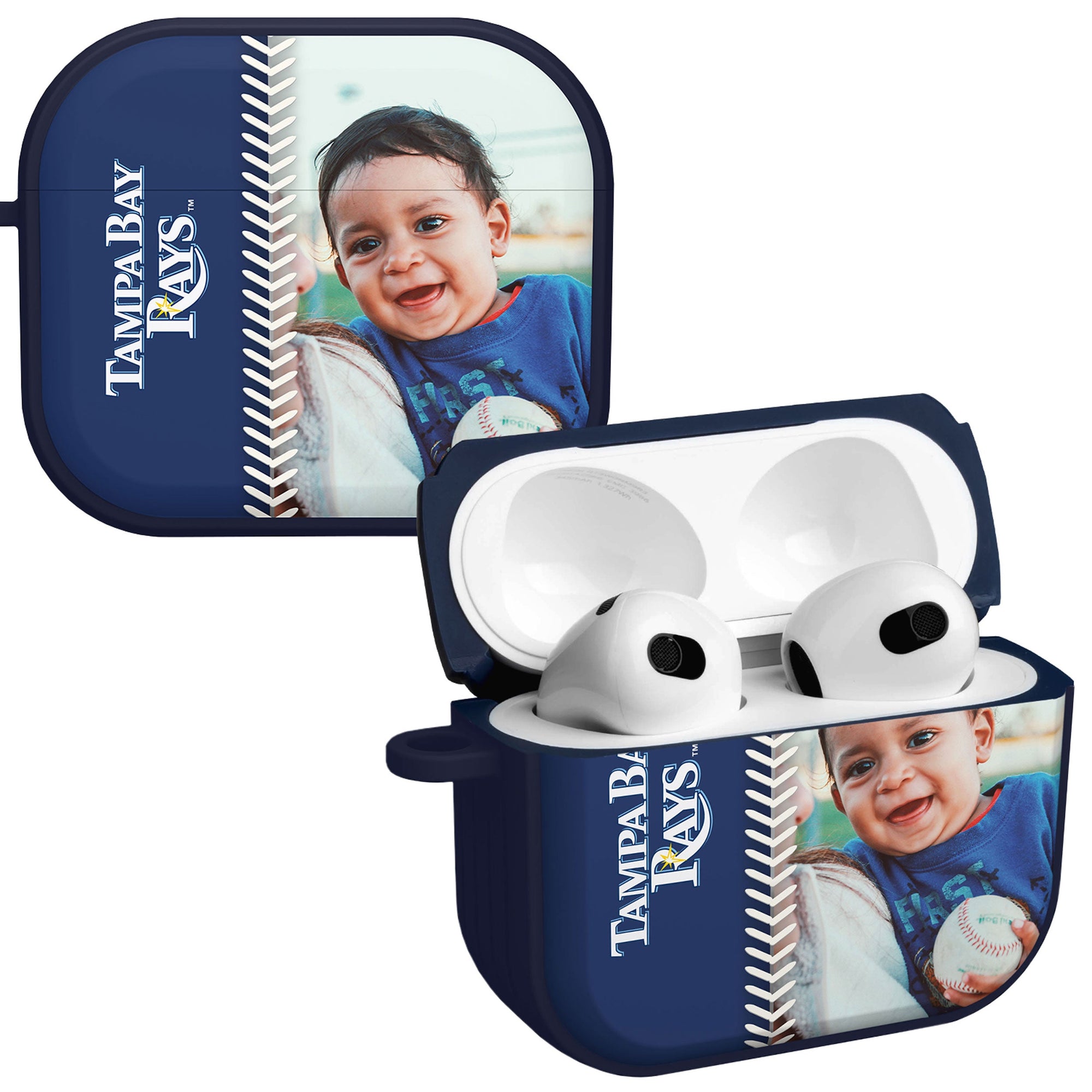 Tampa Bay Rays Custom Photo HDX Apple AirPods Gen 3 Case Cover