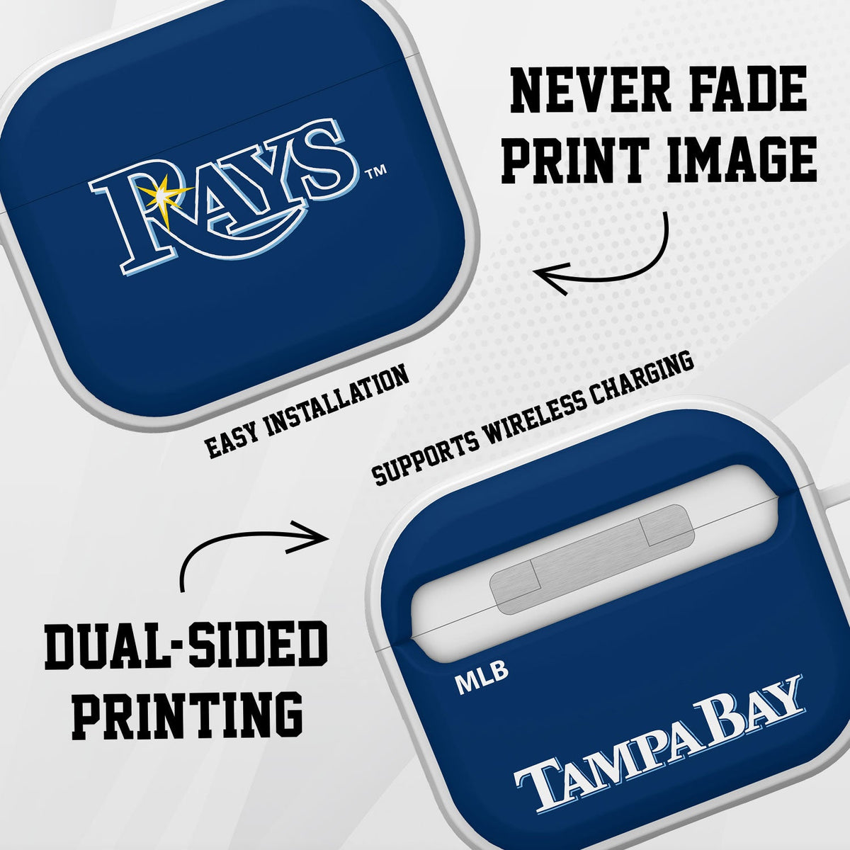 Tampa Bay Rays HDX Apple AirPods Gen 3 Case Cover