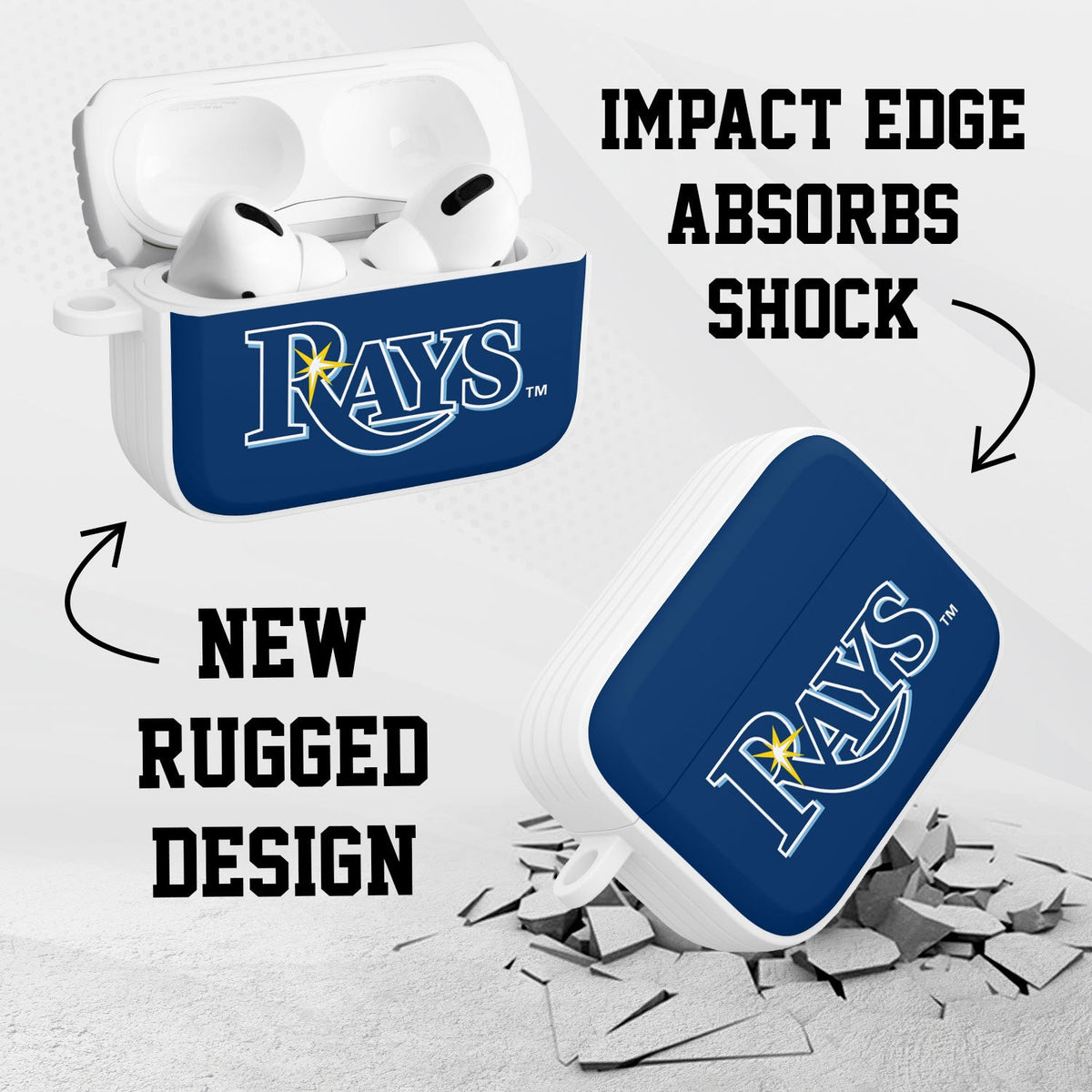 Tampa Bay Rays HDX Apple AirPods Pro Cover