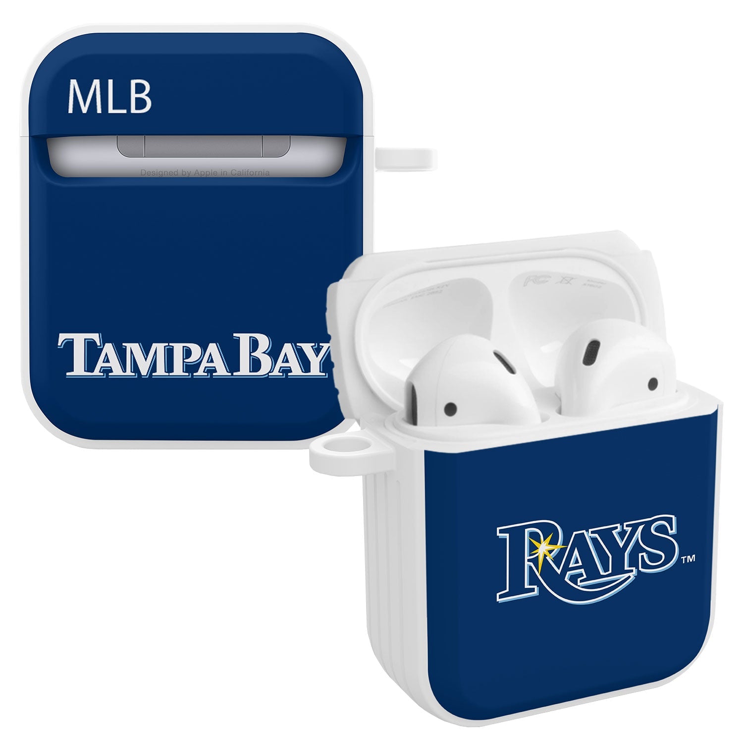 Tampa Bay Rays HDX Apple AirPods Gen 1 & 2 Case Cover