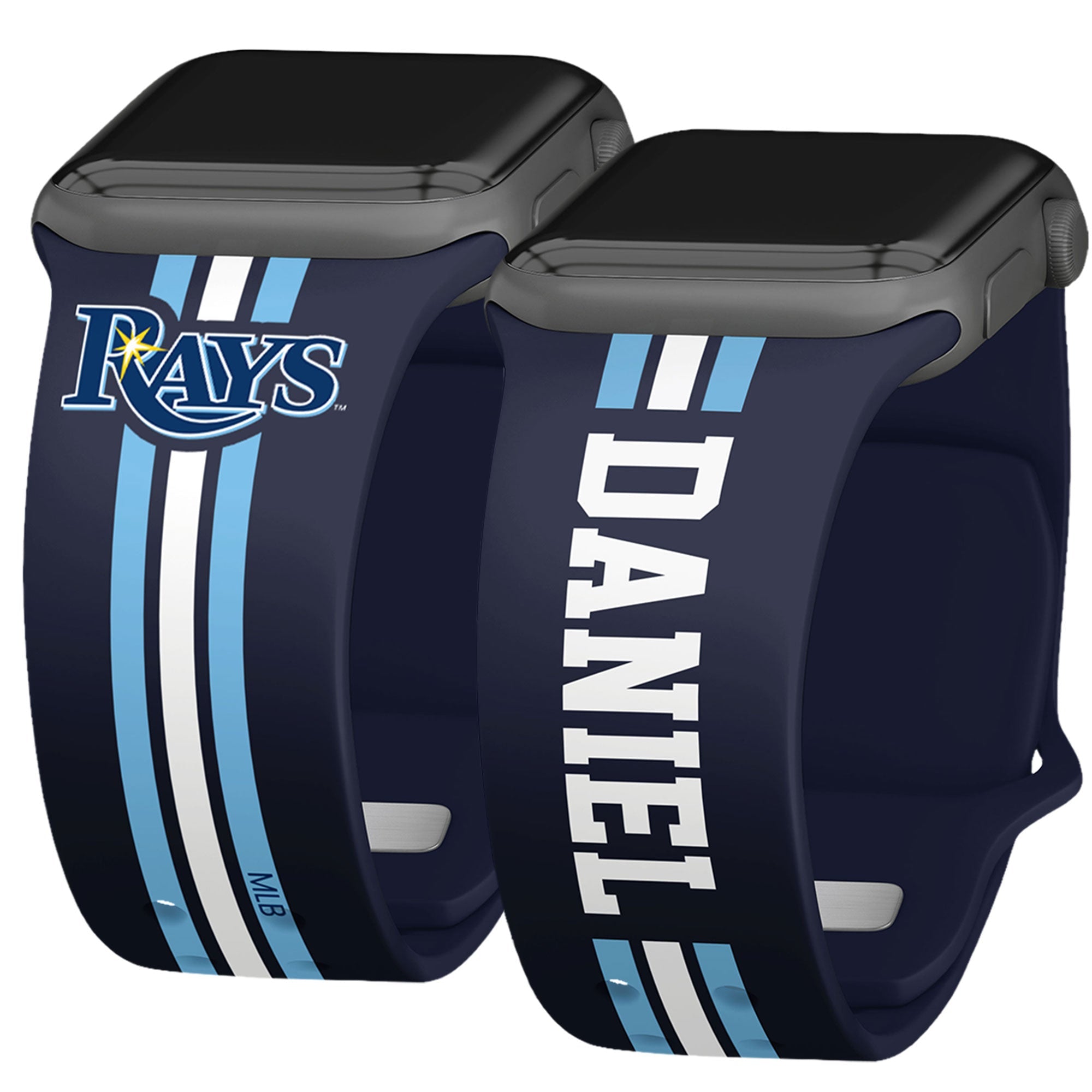 Tampa Bay Rays Custom Name HD Apple Watch Band