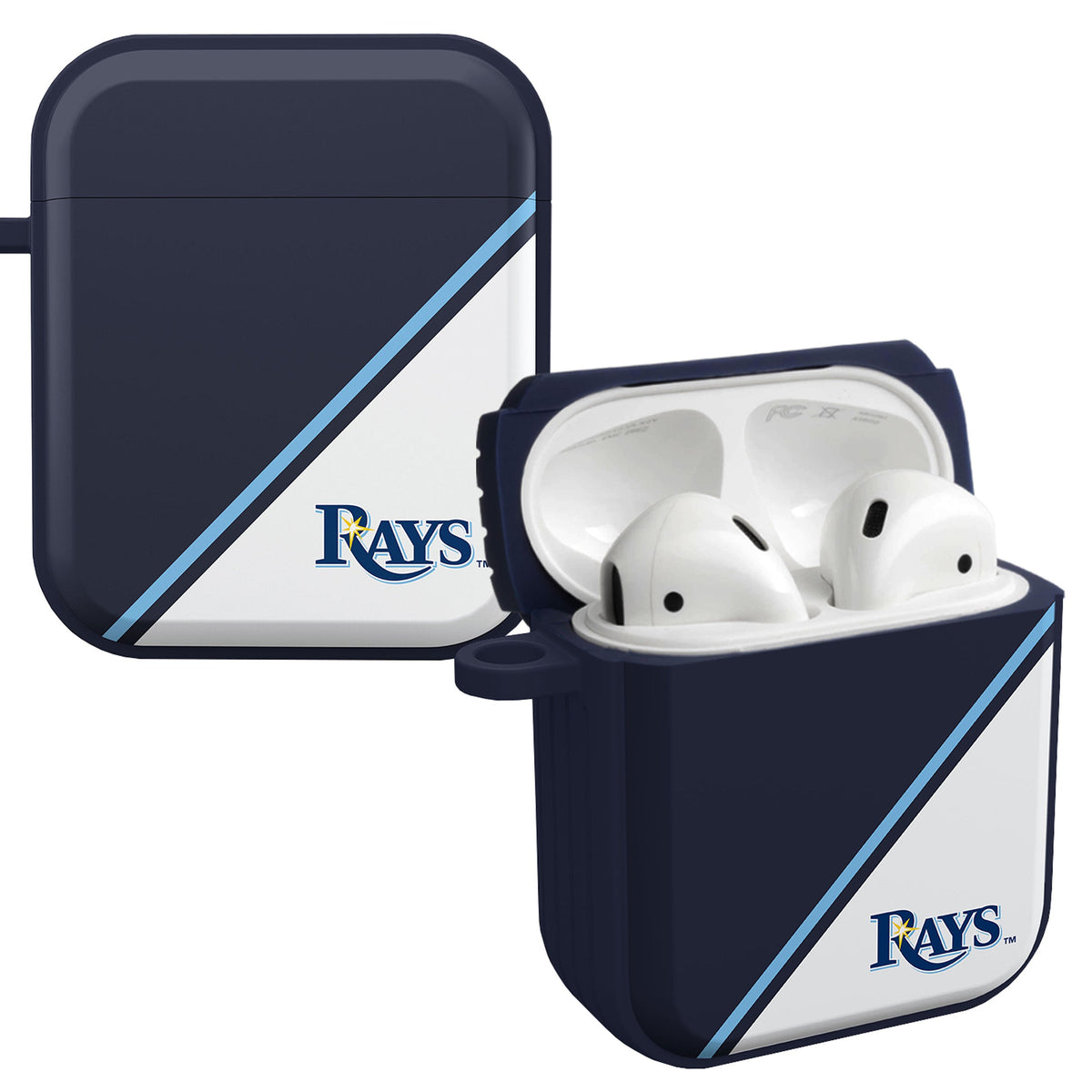 Tampa Bay Rays HDX Champion Series Apple AirPods Gen 1 &amp; 2 Case Cover