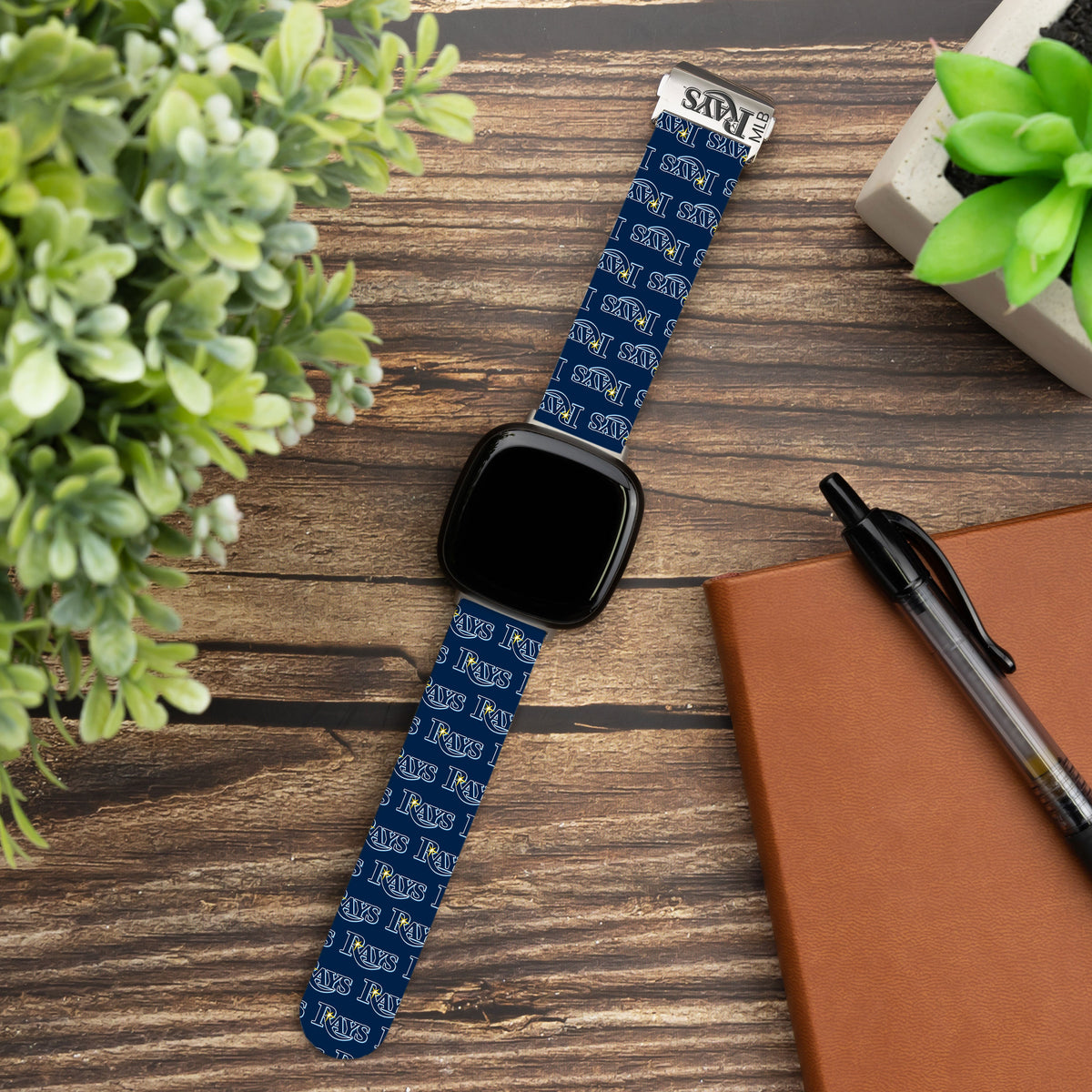 Tampa Bay Rays Signature Series FitBit Watch Band