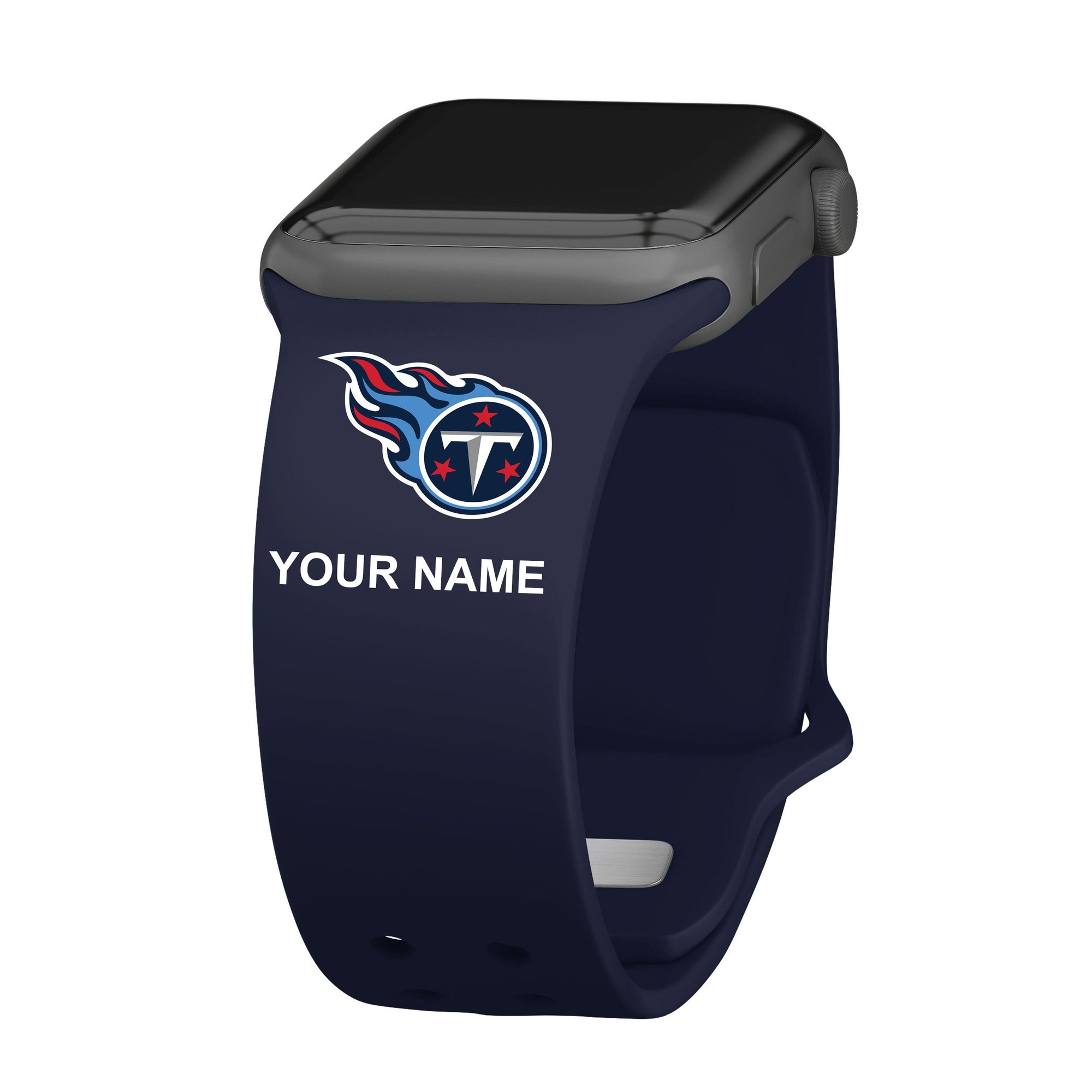 Tennessee Titans Custom Name HD Apple Watch Band