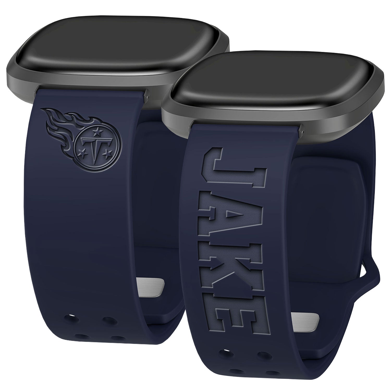 Tennessee Titans Custom Engraved Fitbit Versa 3 and Sense Watch Band